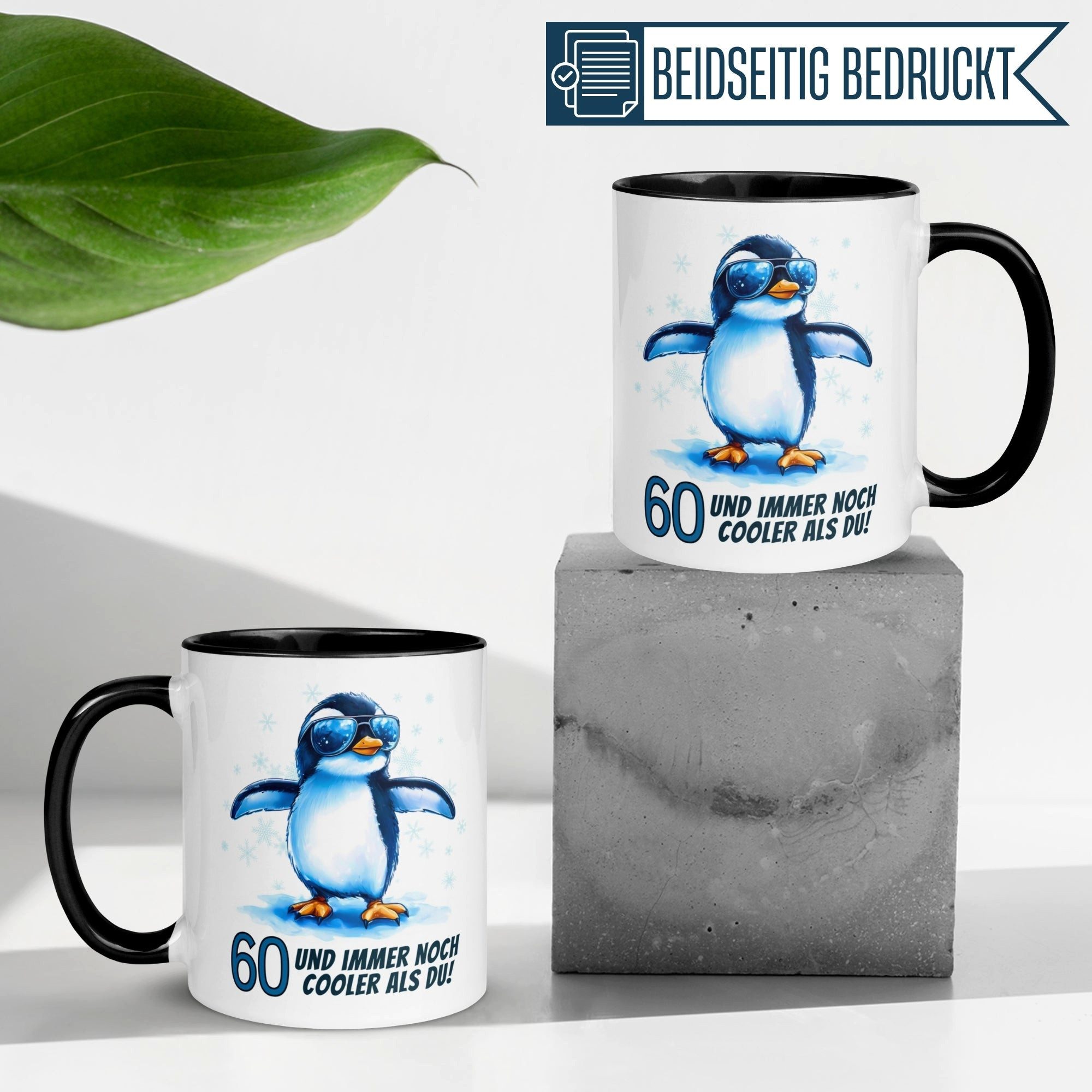 Momentals Tasse 60. Geburtstag Mann Frau – Cooler – Geburtstagsgeschenk Männer Frauen, Gratis Versand · Links-&Rechtshänder · Spülmaschinenfest