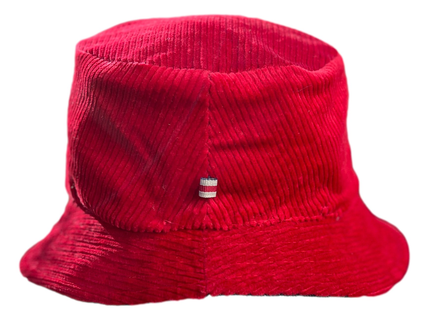 bedacht Filzhut bedacht Bucket Hat Kord Amber dunkelrot