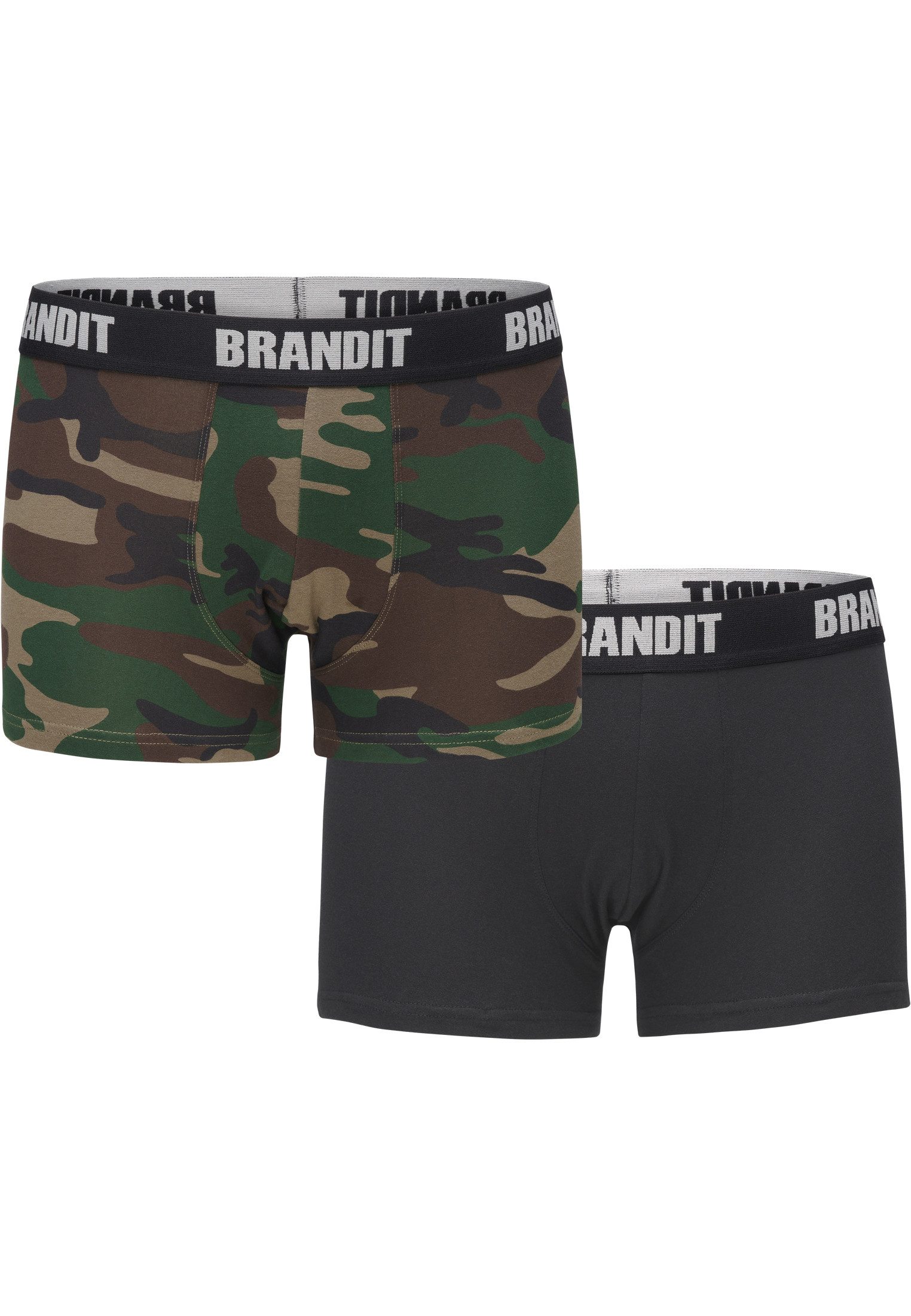 Brandit Boxershorts Brandit Herren Boxershorts Logo 2er Pack (1-St) günstig online kaufen