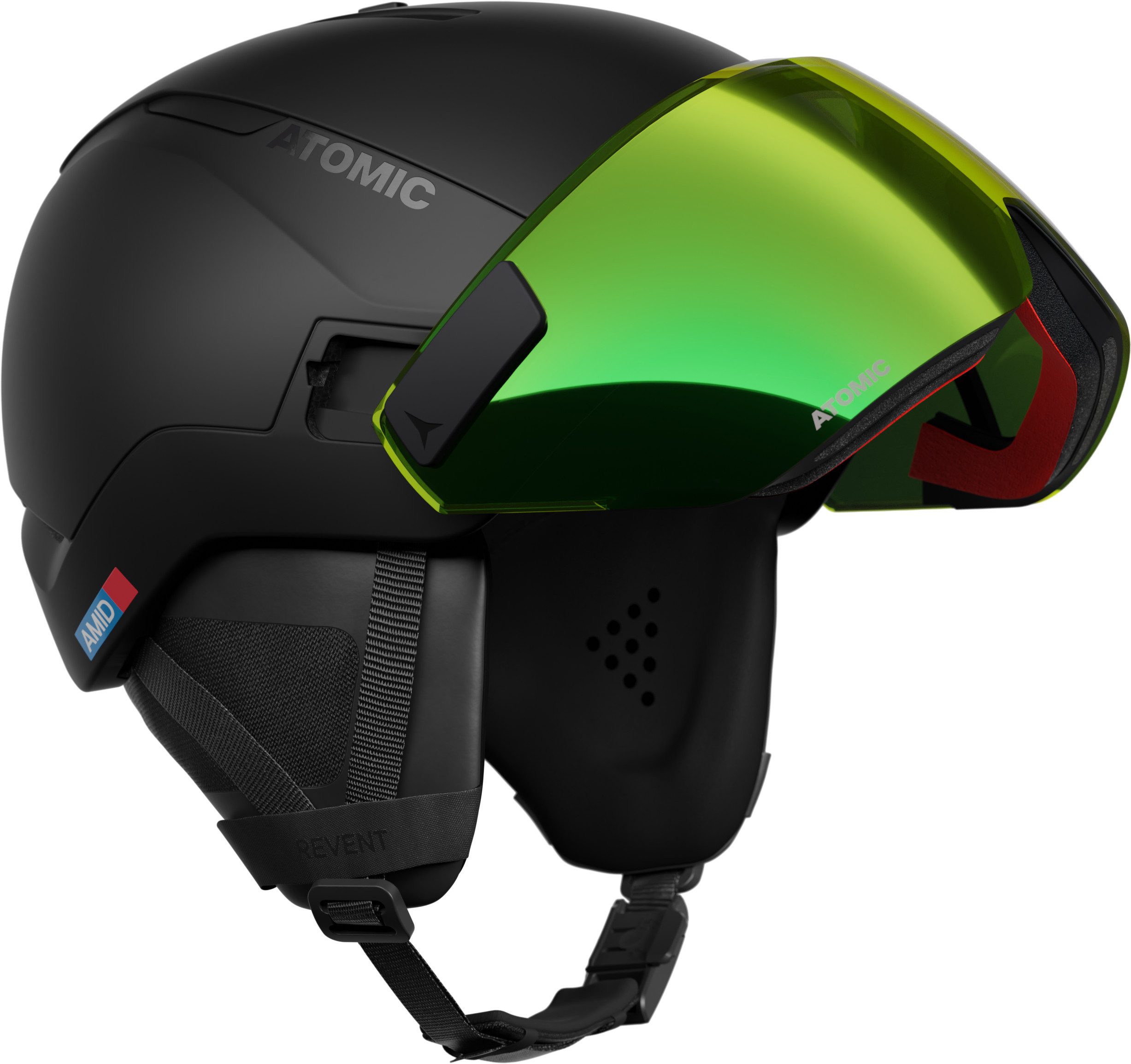 Atomic Skihelm REVENT GT AMID VSR HD Photo Bl Black/