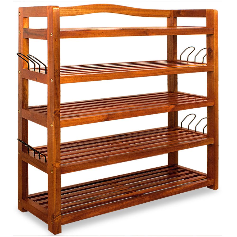 Casaria Schuhregal Akazie, Holz FSC®-Zertifiziert 5 günstig online kaufen
