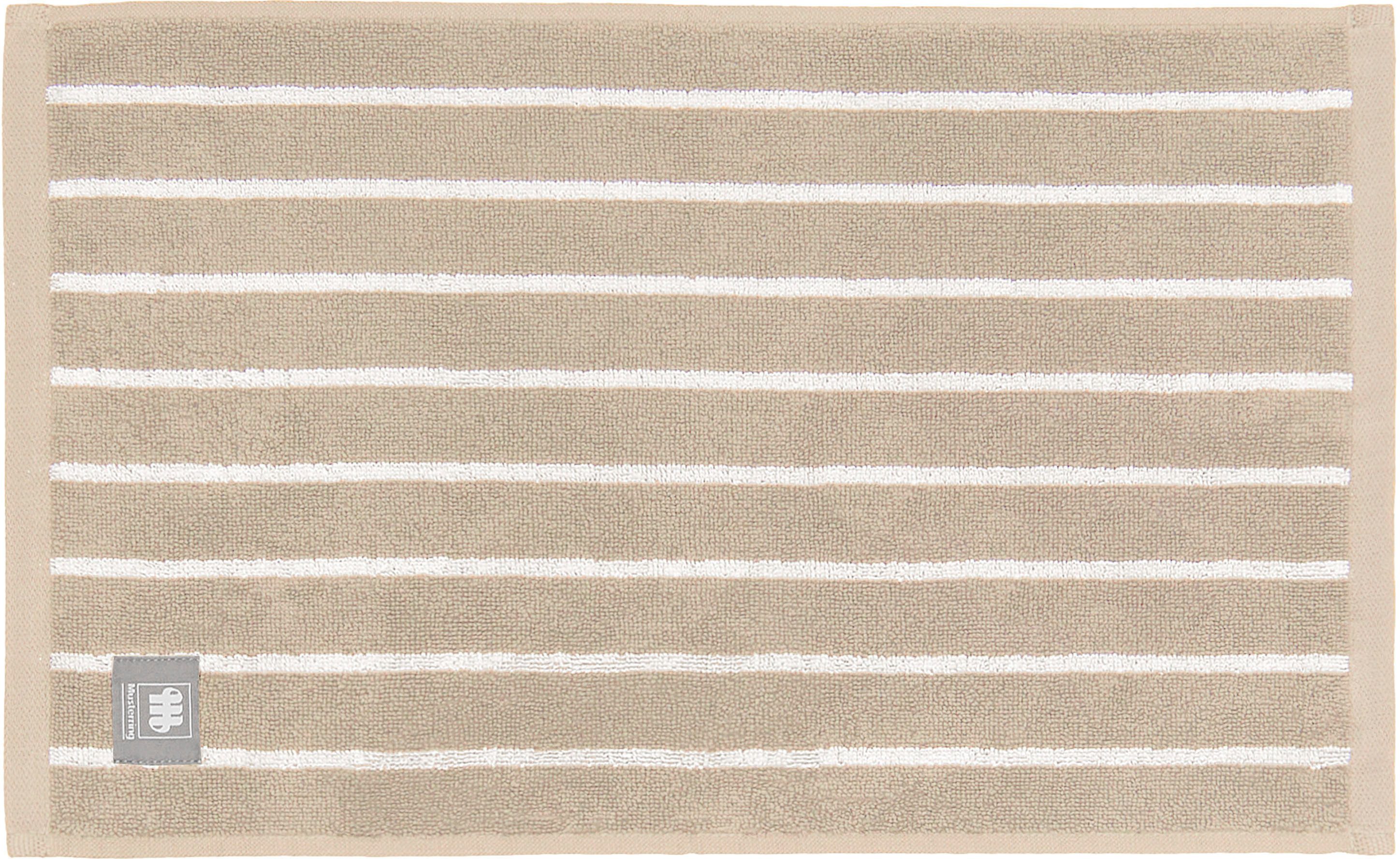 Musterring Gästehandtuch Needlestripe, Jacquard (1-St), hautschmeichelnd, günstig online kaufen
