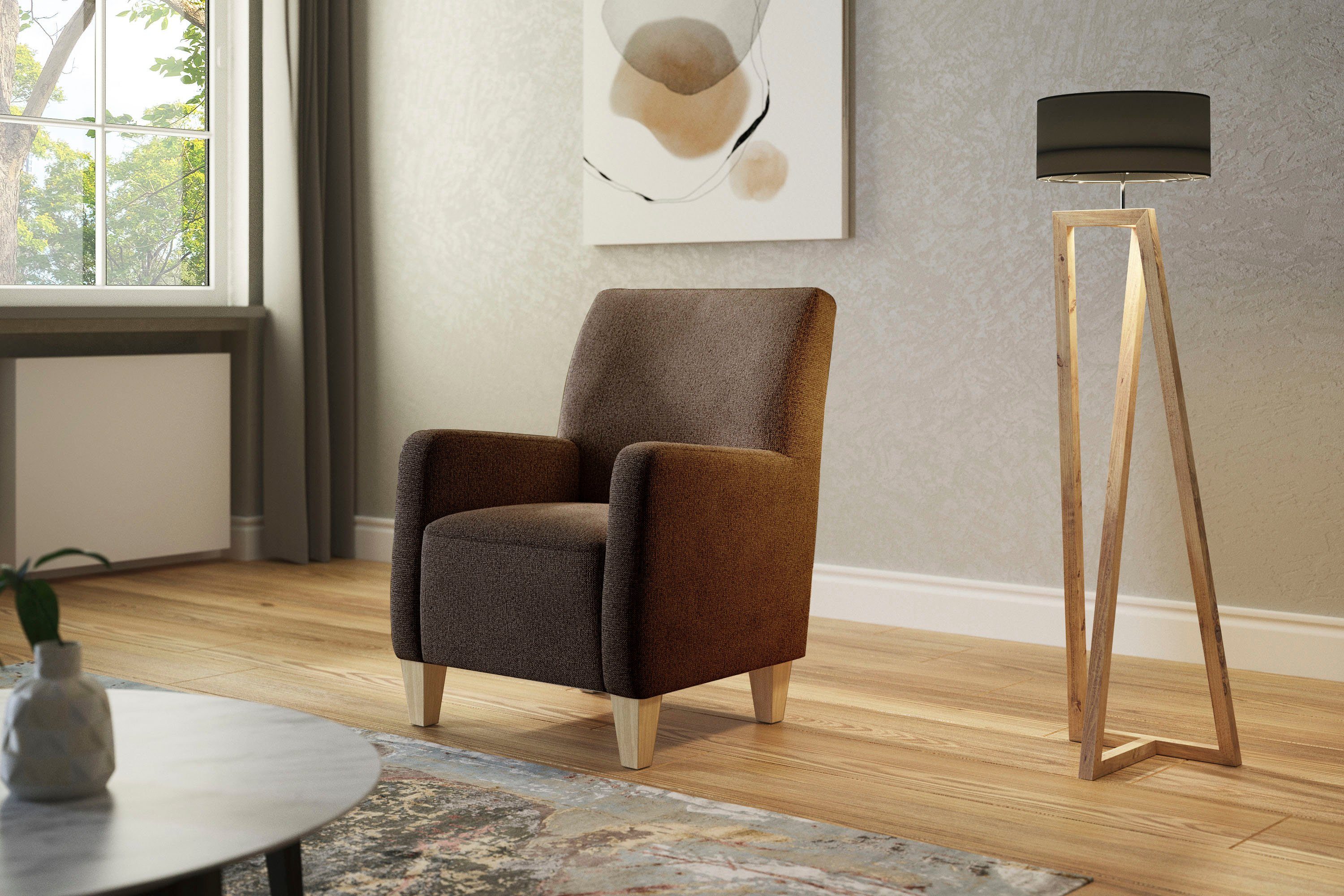 Home affaire Sessel Viva, mit Federkern, günstig online kaufen