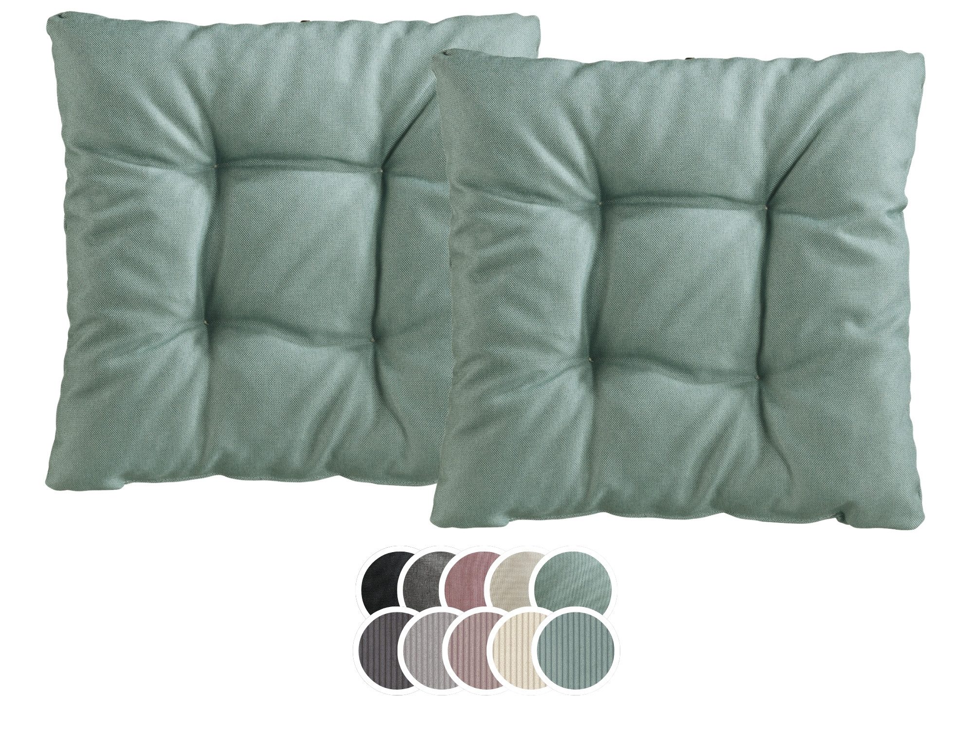 XDREAM Stuhlkissen Sitzkissen Set (2er & 4er) für Stühle und Bänke, robuste günstig online kaufen