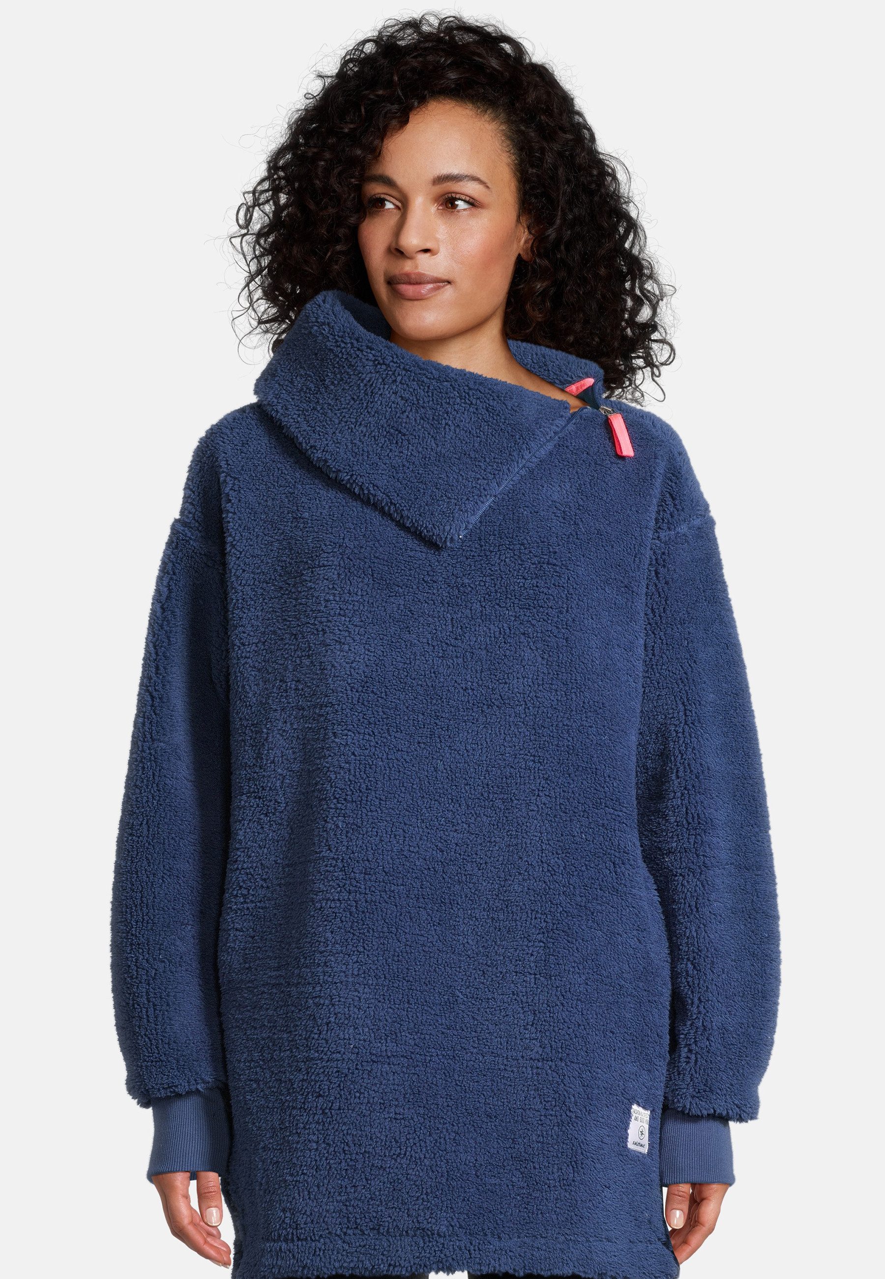 salzhaut Fleecepullover NEIELK Damen normale Passform salzhaut – nordisch frisch, lässig und frech für jeden Tag!