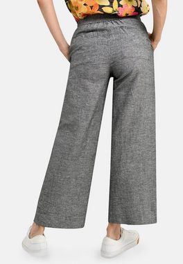 BICALLA Culotte Trousers Leinennen - 20/black-mel. (1-tlg)