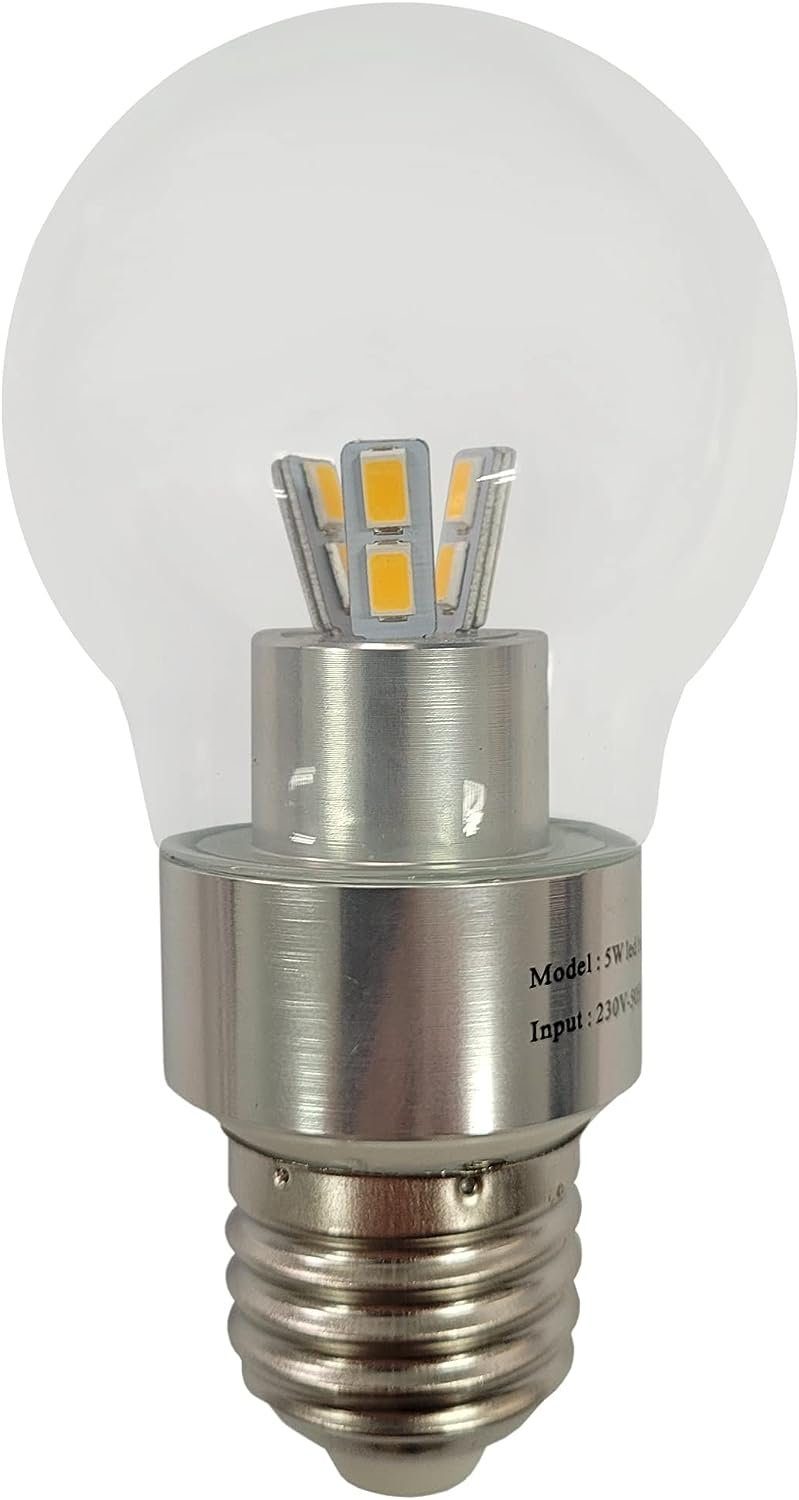 E27, 5W Glühlampe 6 warmweiß LED-Leuchtmittel Lumen Leuchtmittel x LED 2700 Provance Standard E27 K, 480