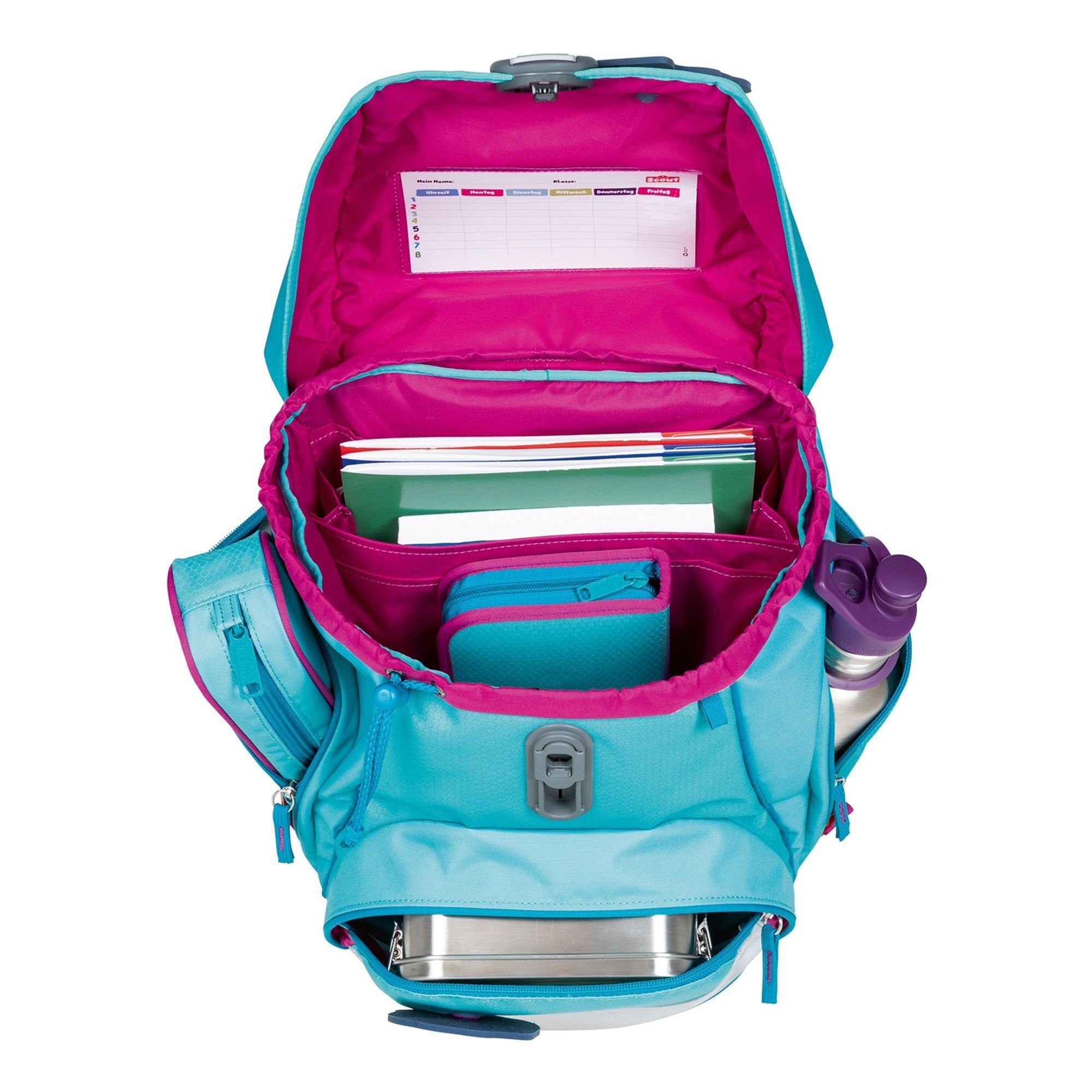 Scout Schulranzen Alpha (4-tlg), Polyester