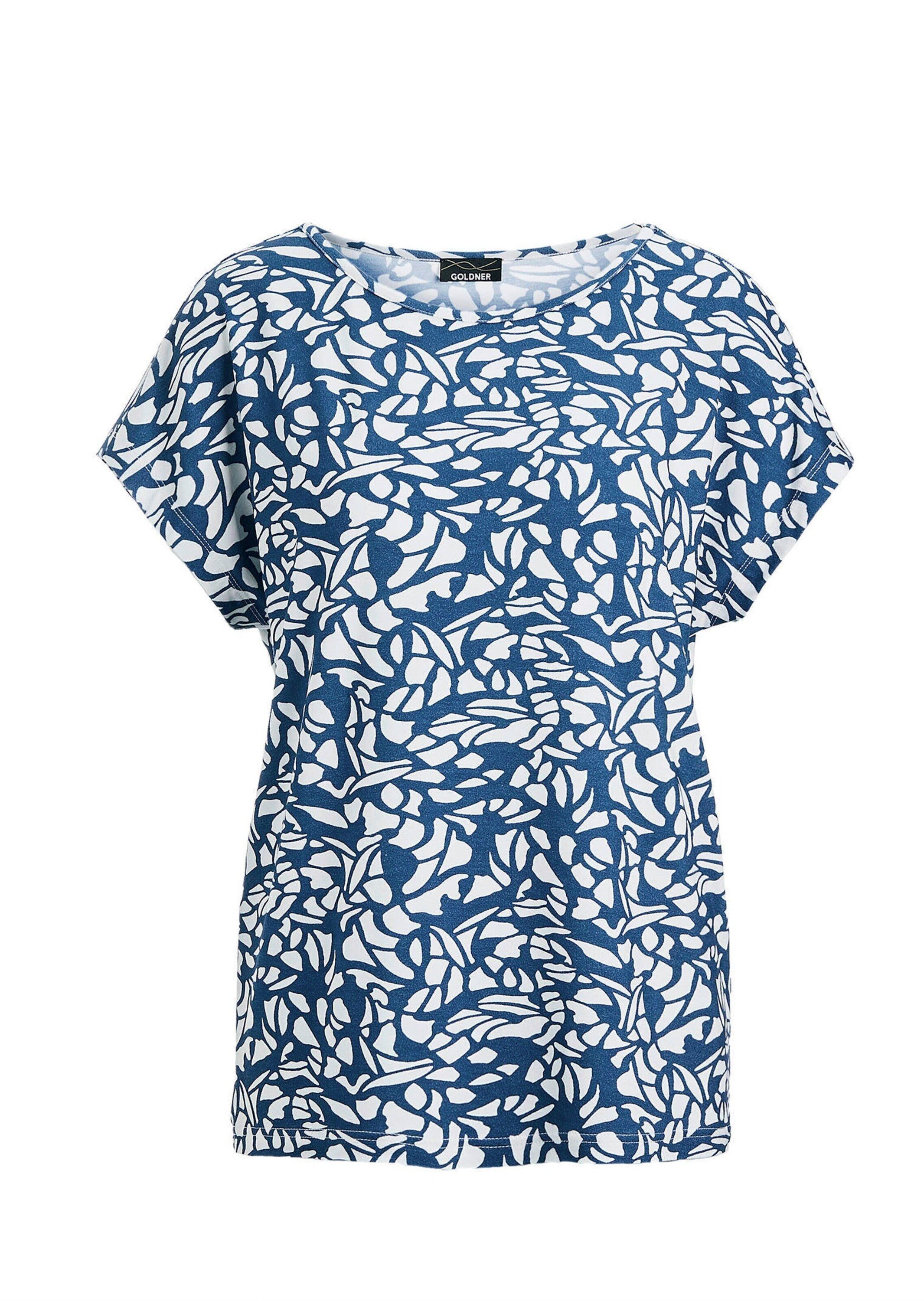Print-Shirt Kurzgröße: Grafisches Damenoberteil