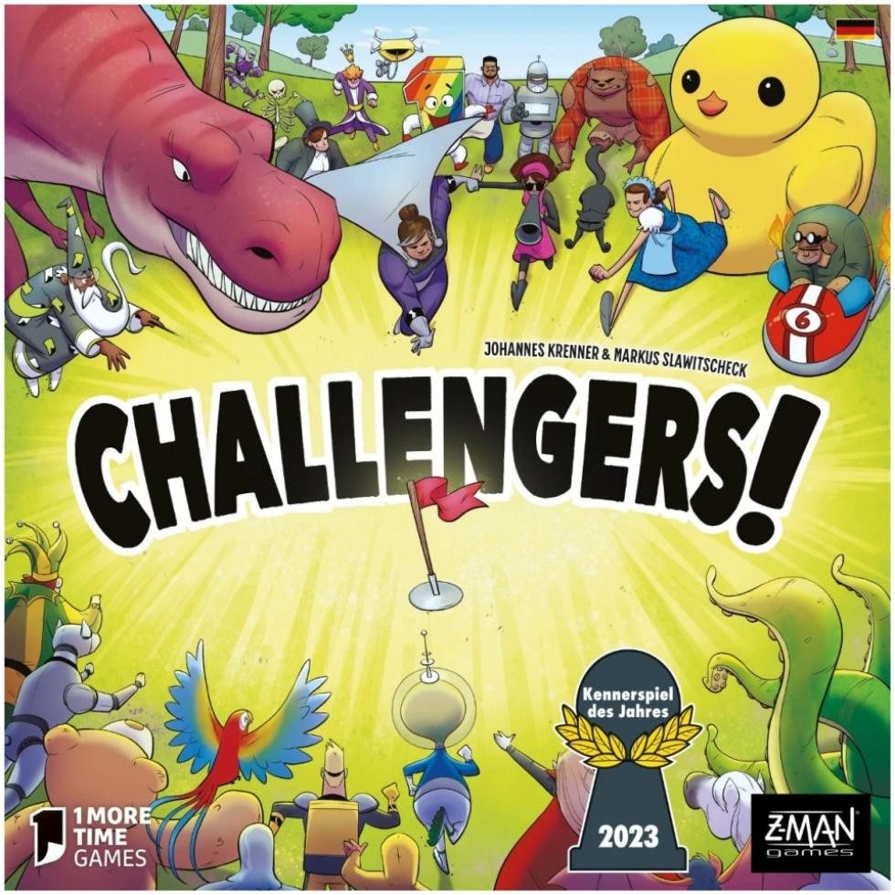Asmodee Spiel, Challengers! - deutsch