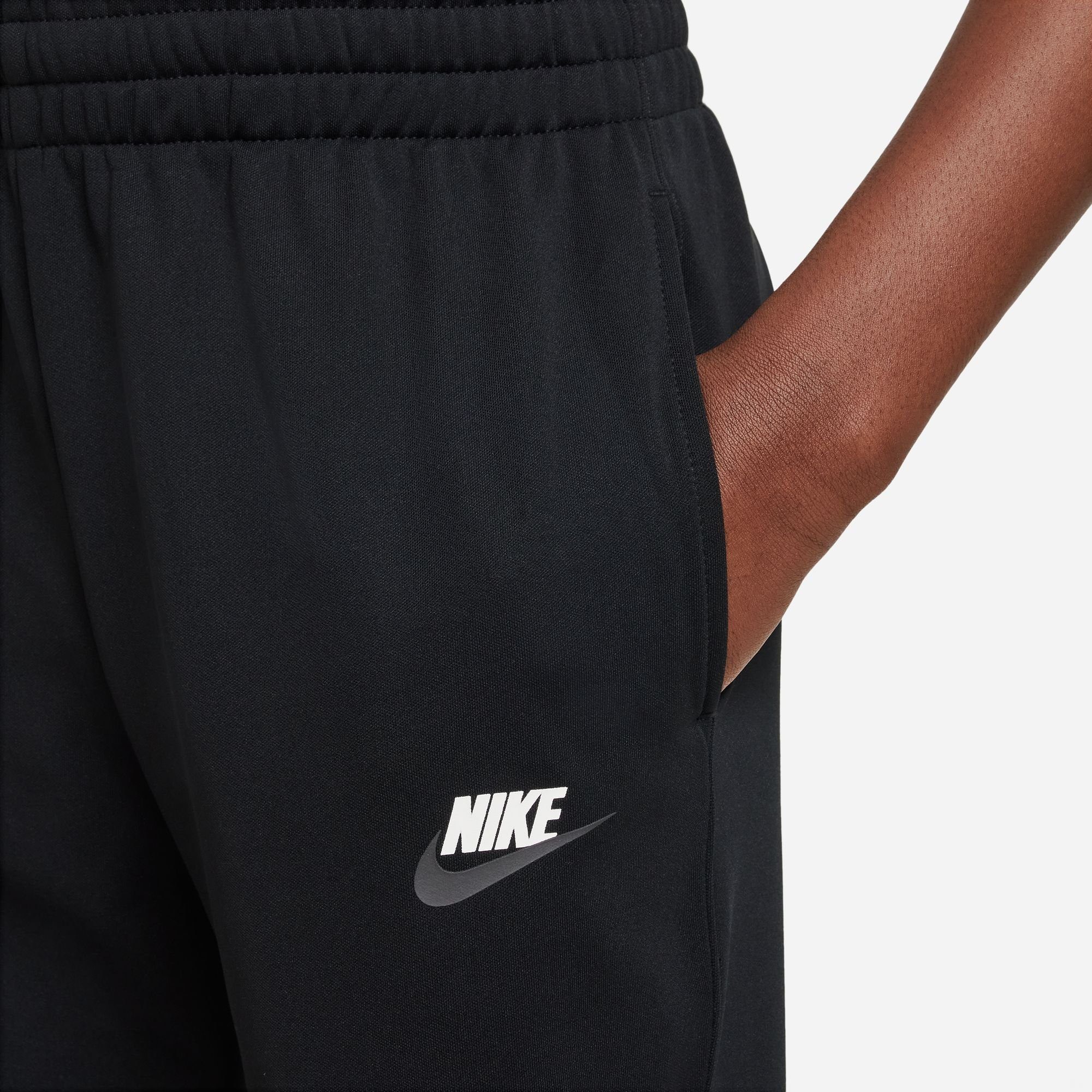 Trainingsanzug TRACKSUIT Nike BIG BLACK/WHITE/WHITE KIDS' Sportswear