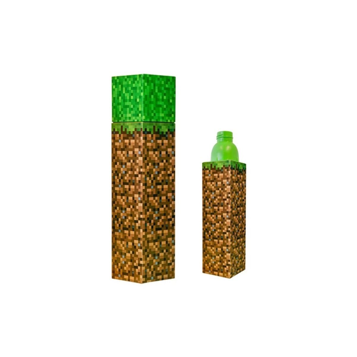 Minecraft Trinkflasche Minecraft Plastikflasche, Sportflasche 650 ml