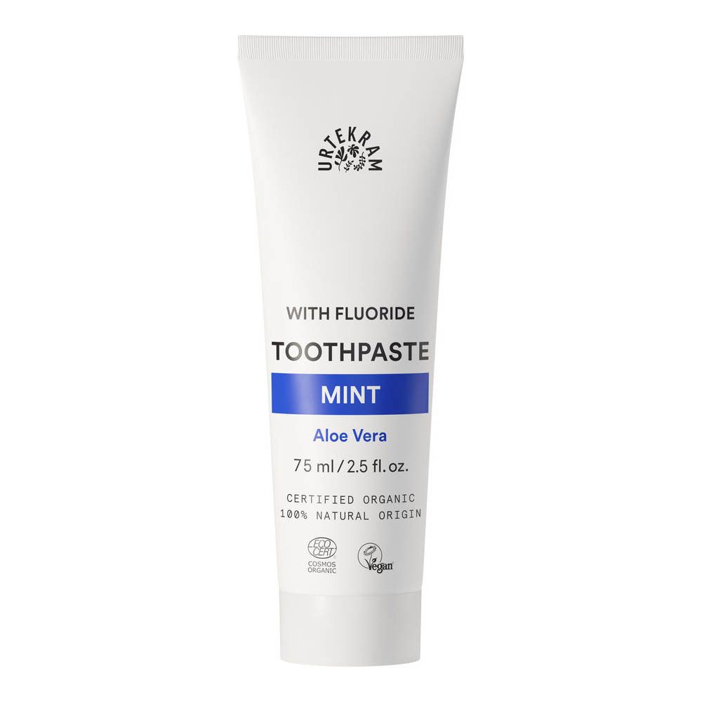 Urtekram Zahnpasta Toothpaste - Mint & Fluoride 75ml