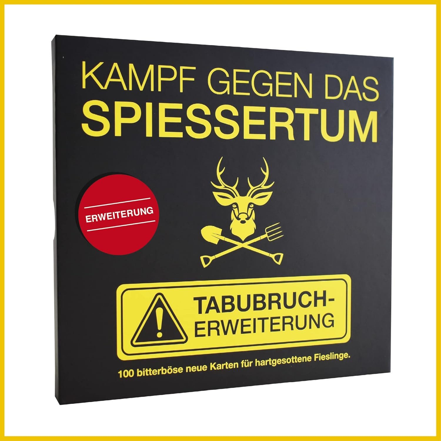 Kampfhummel Spiele Spiel Kampf gegen das Spießertum Tabubruch-Erweiterung, 100 Zusatzkarten mit Tabu-Themen, Erweiterung zum Hauptspiel