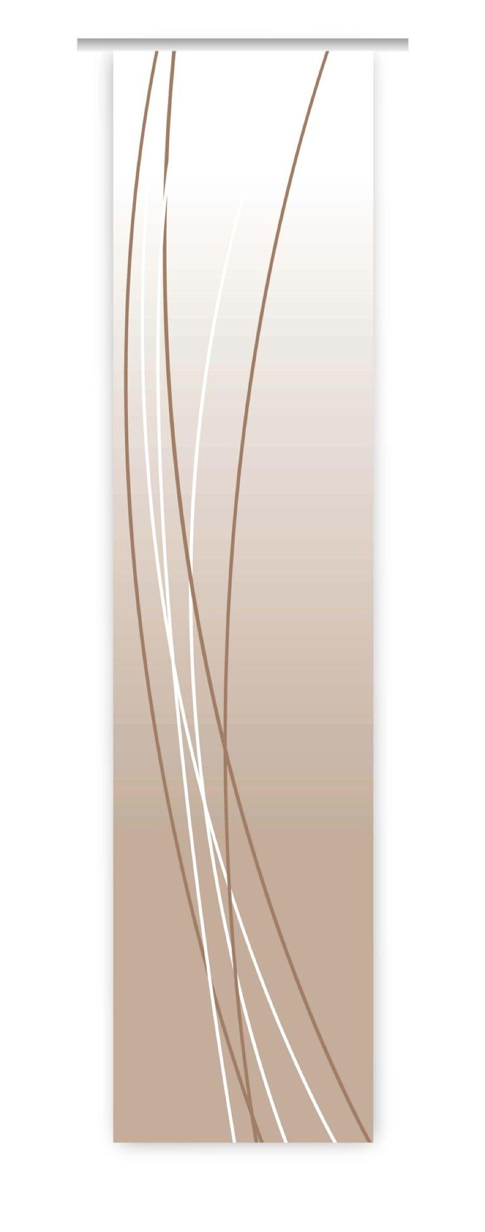 gardinen-for-life Schiebegardine Linea Cappuccino up dark günstig online kaufen