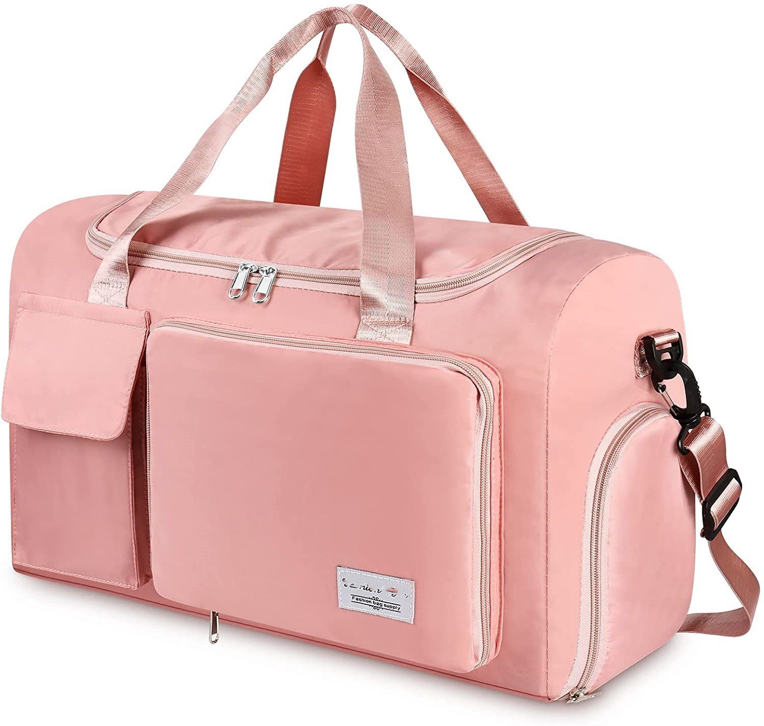XDeer Reisetasche Sporttasche mit Schuhfach,wasserdichte Reisetasche,Gepäcktasche, 32L Небольшие сумки для поездок -Tasche, Urlaubstasche,Trainingstasche für Damen
