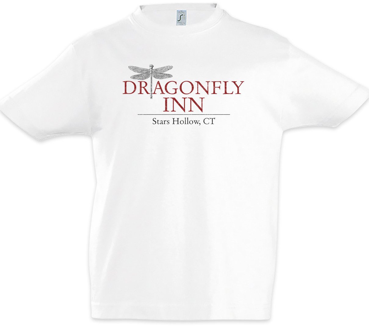 Print-Shirt D Inn Kinder T-Shirt Dragonfly Gilmore Rory Lorelai Sign Symbol Logo