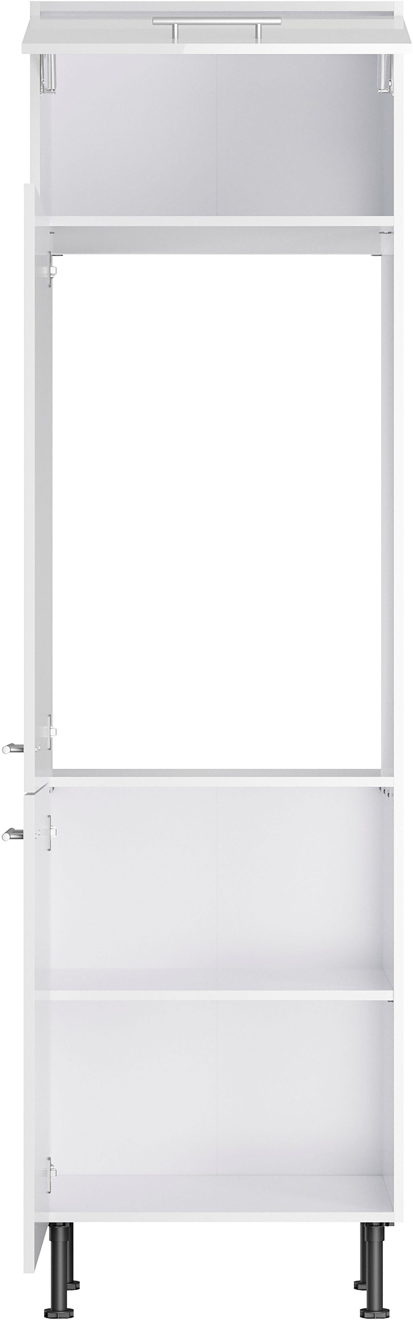 OPTIFIT Kühlumbauschrank Klara lackiert/weiß Breite 60 weiß cm