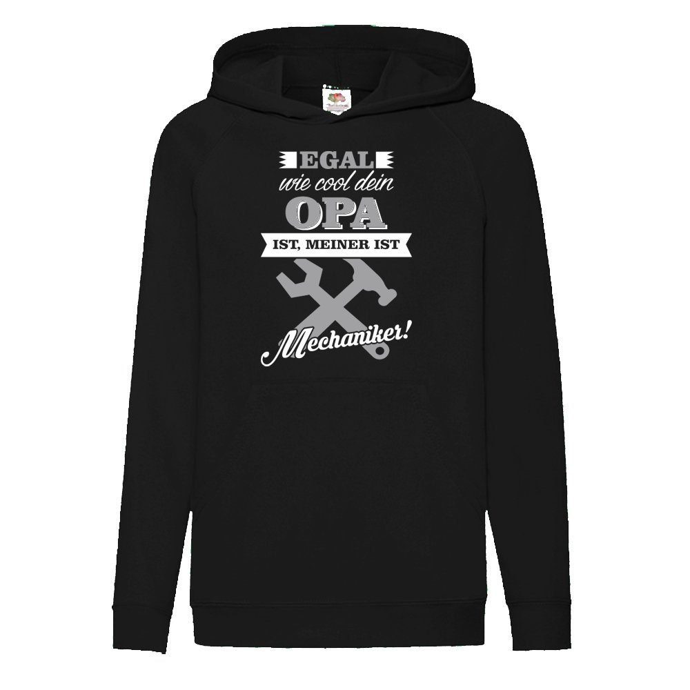 ᐅ Ggraphics Hoodie Egal, wie cool Dein Opa ist, meiner ist Mechaniker