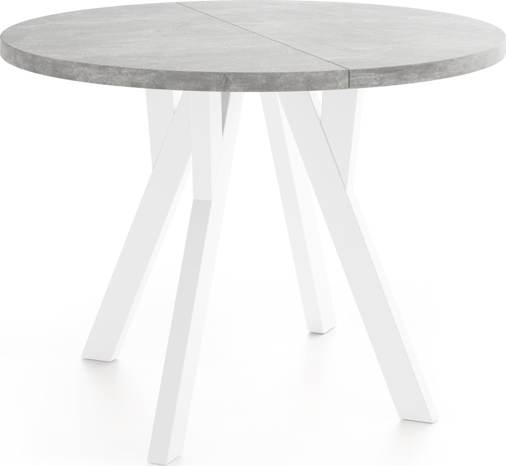WFL GROUP Esstisch Avero White (vier günstig online kaufen