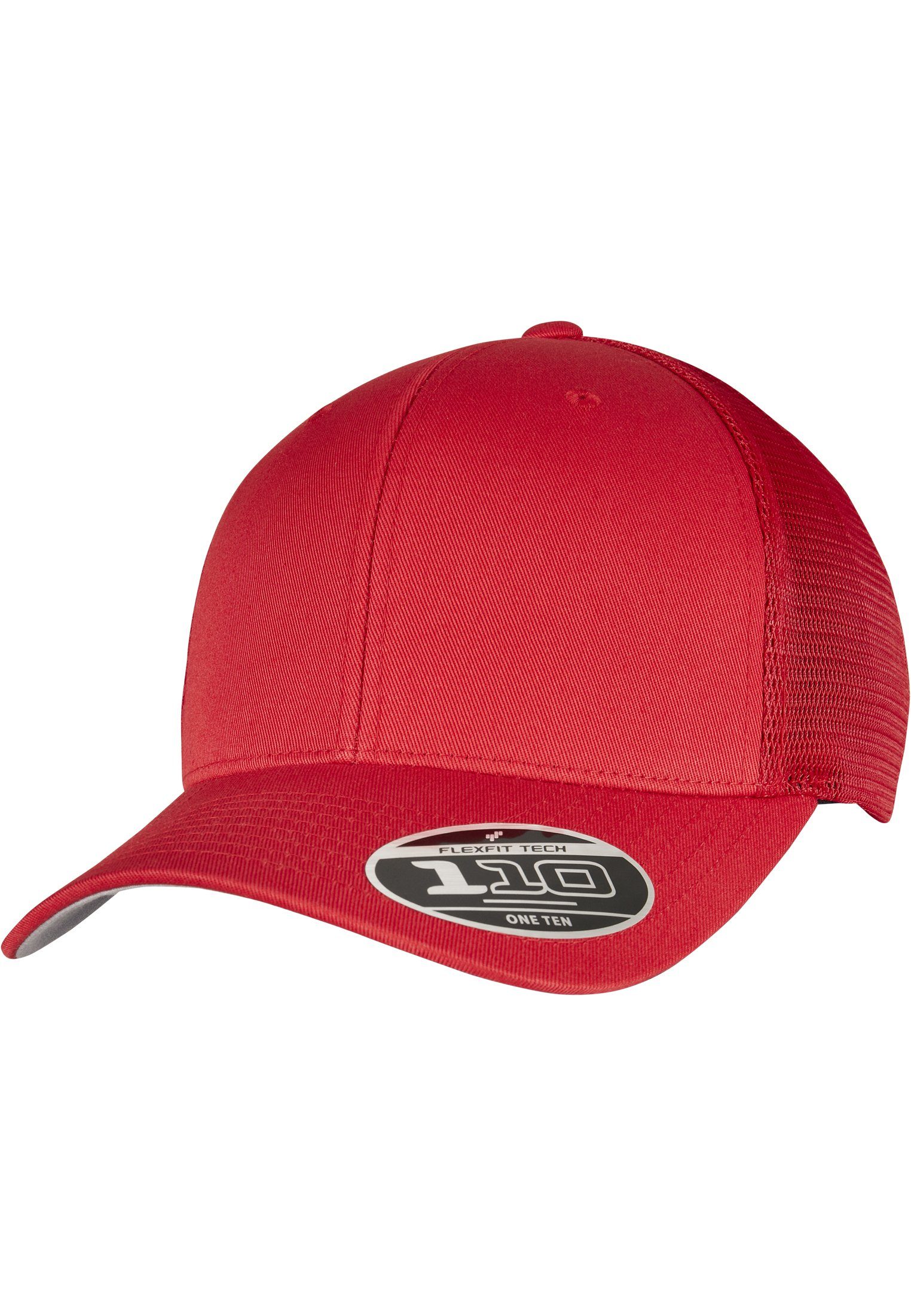 Flexfit Flex Cap red Mesh 110 Trucker Cap