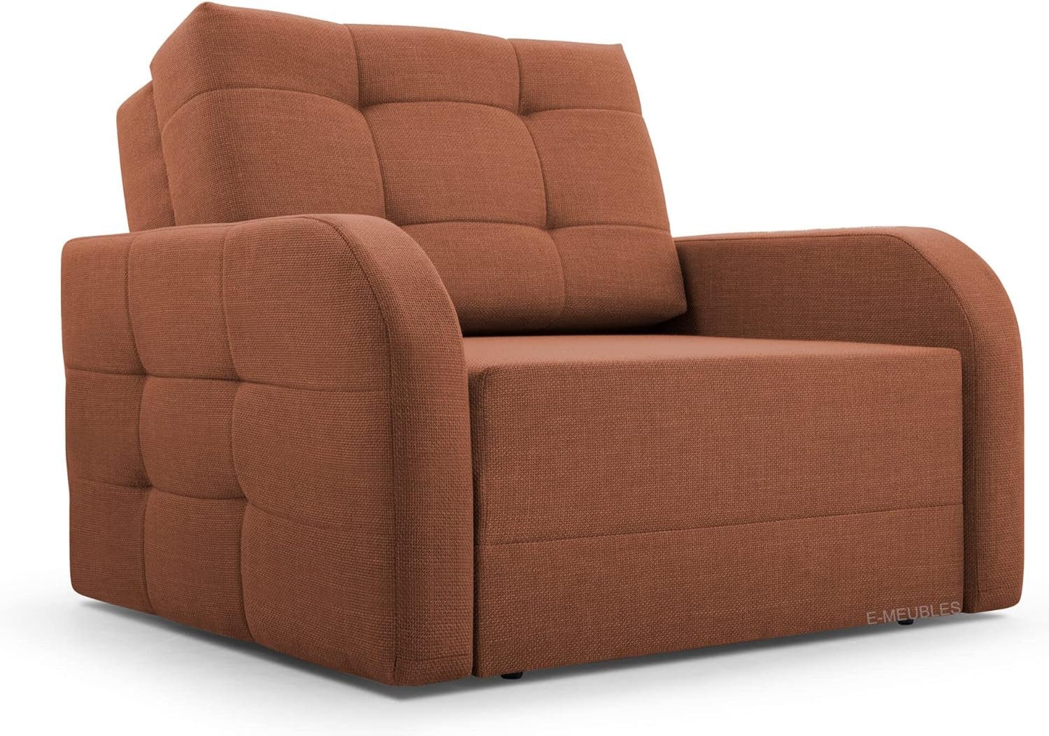 MOEBLO Kindersofa Porto 80, Schlafsessel Sofa Sessel Jugendsofa Schlafsofa 1-Sitzer Gästebett, mit Schlaffunktion, mit Bettkasten