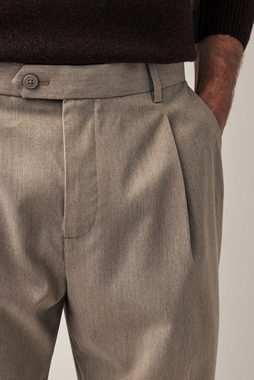 Next Stoffhose Elegante Hose mit Stretch – Relaxed Tapered Fit (1-tlg)