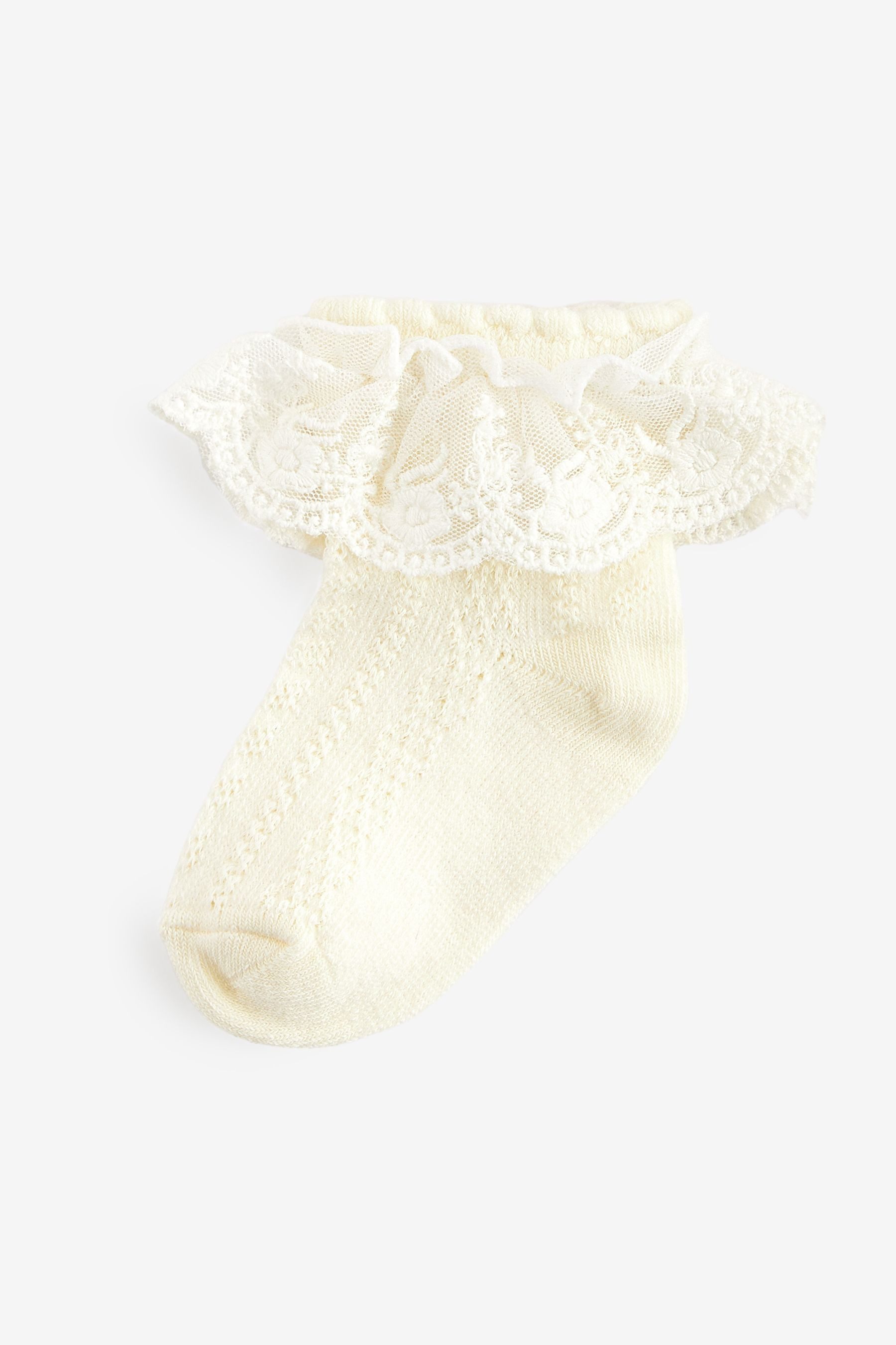Next Kurzsocken Feierliche Spitzenshorts 1er-Pack (1-Paar) günstig online kaufen