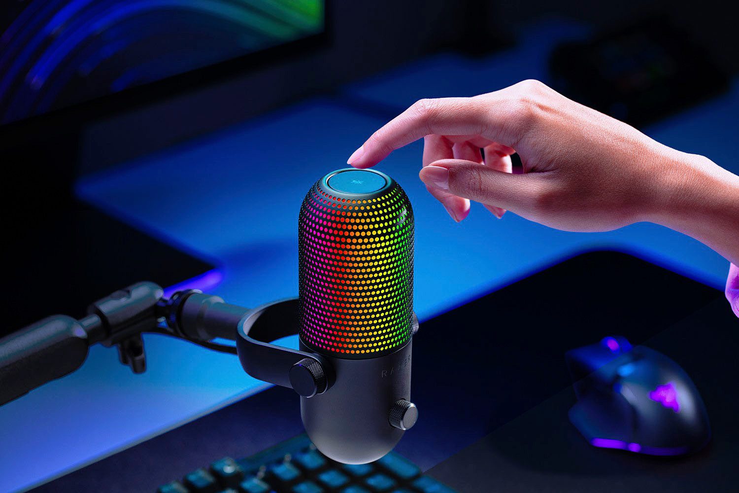 RAZER Streaming-Mikrofon Seiren V3 Chroma – Bild 4 von 5