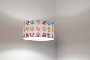 ONZENO Pendelleuchte Foto Dreamy Owl 40x20x20 cm, einzigartiges Design und hochwertige Lampe