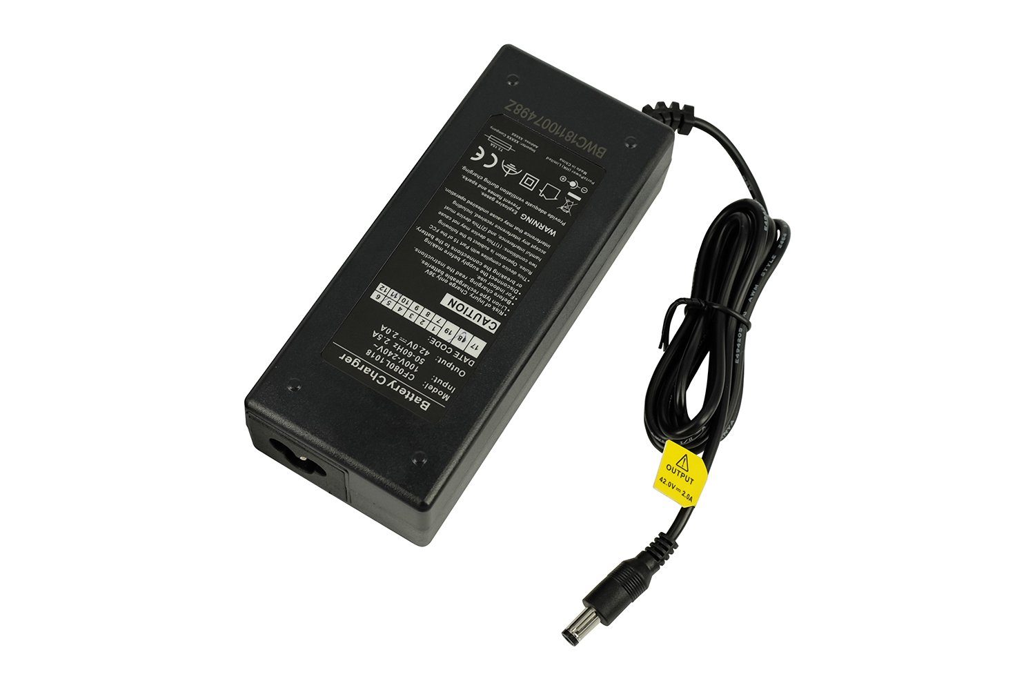 PowerSmart CF080L1018E.011 Batterie-Ladegerät (36V 2A für Elektrofahrrad Scooter) – Bild 3 von 4