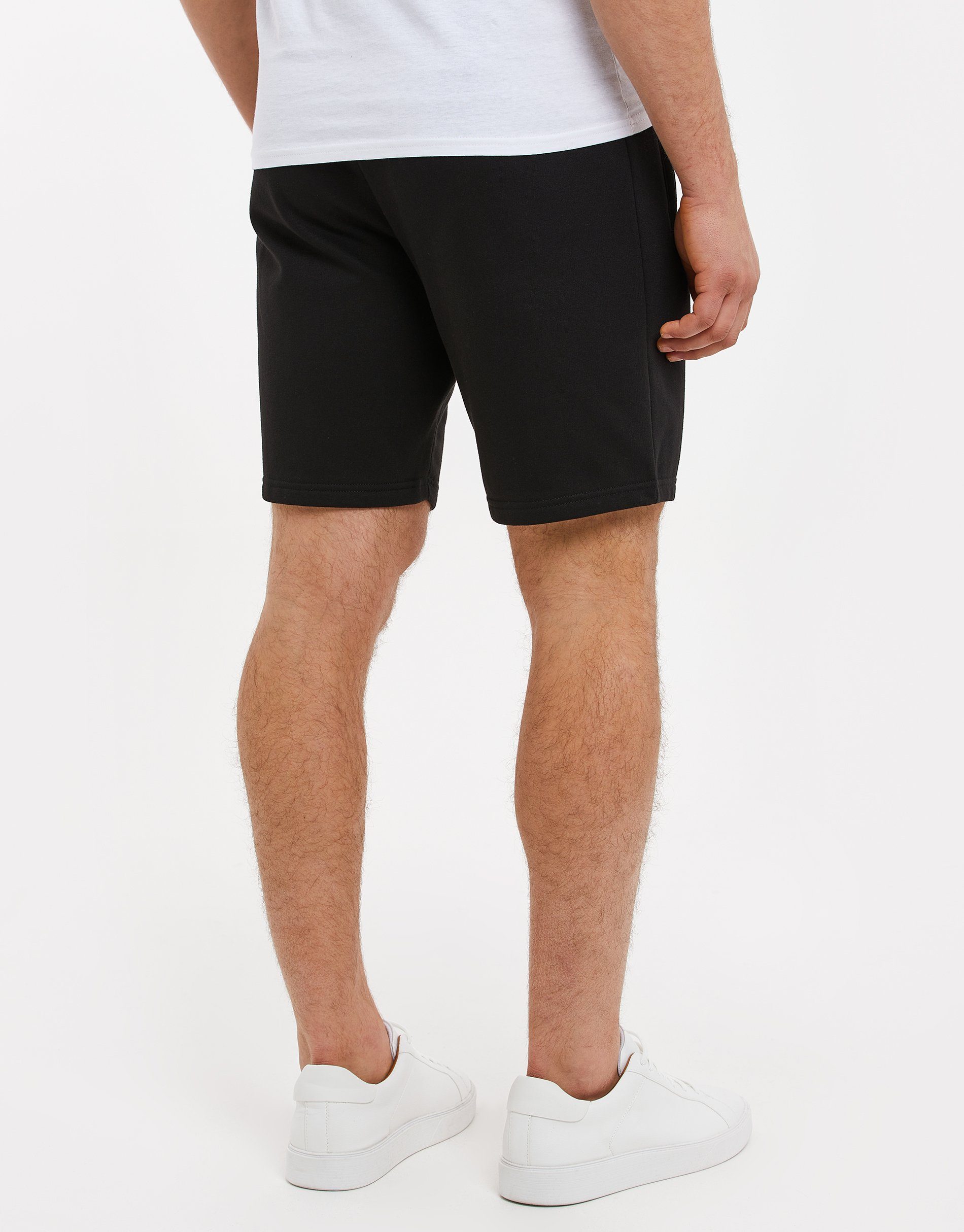 THBWhyte Black Threadbare Sweatshorts