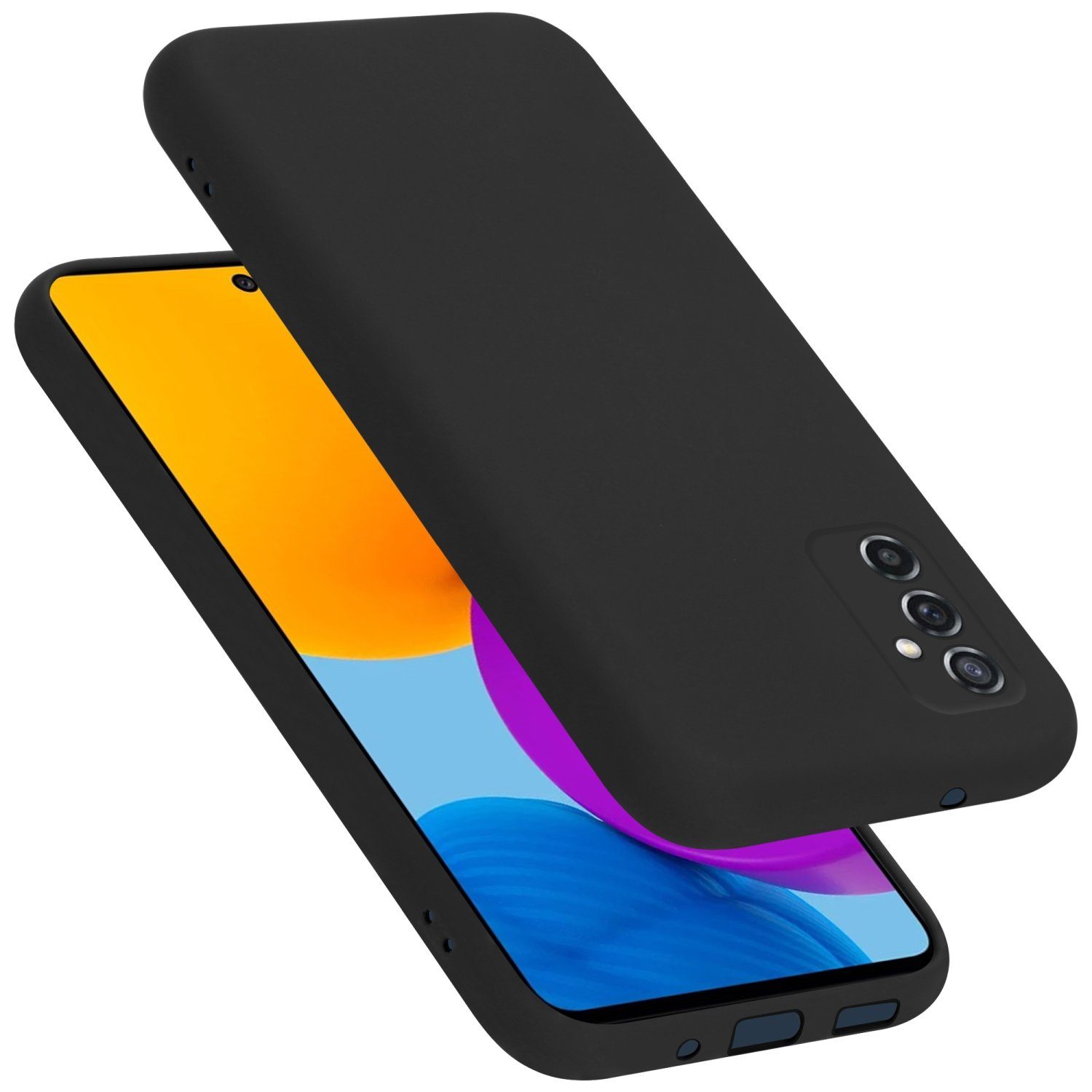 Cadorabo Handyhülle für Samsung Galaxy M52 5G Hülle Samsung Galaxy M52 5G, Flexible Hülle TPU Silikon Schutzhülle Back Cover Case