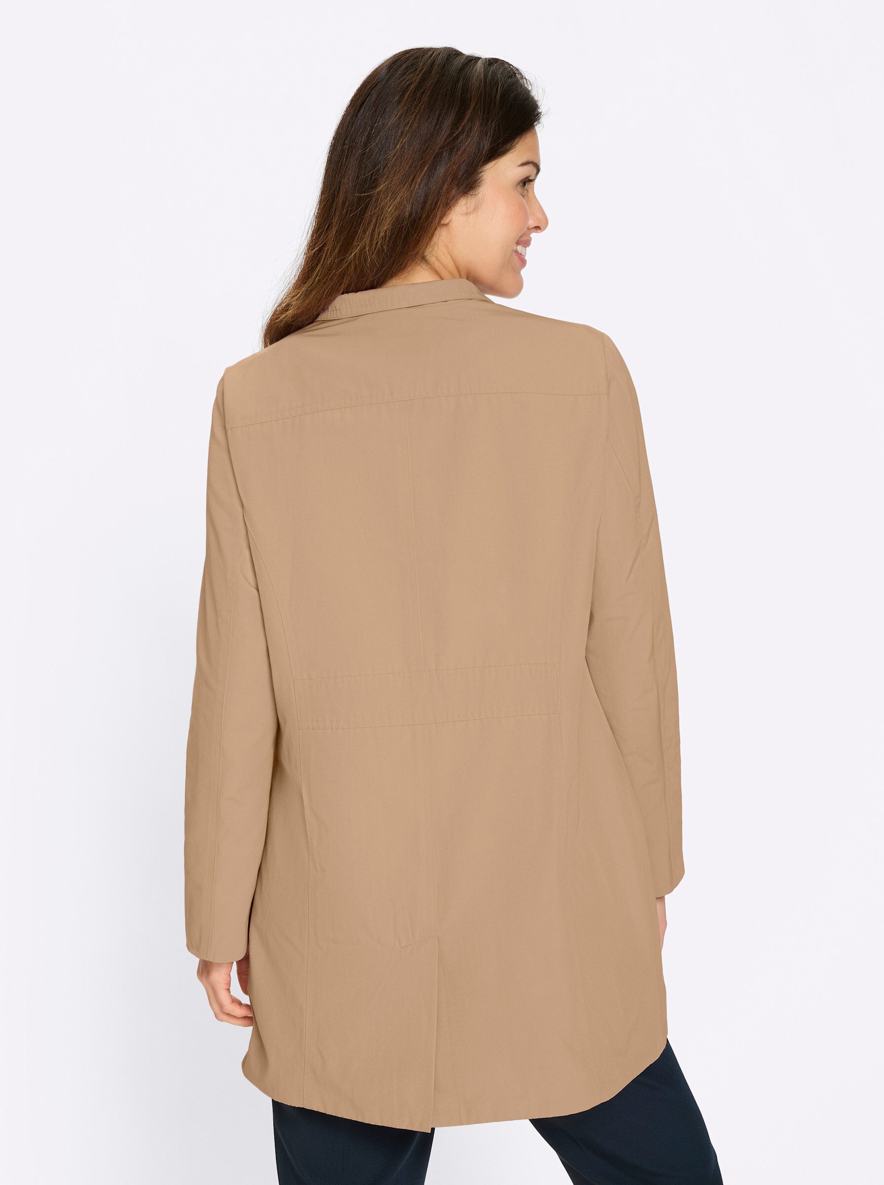 Sieh an! Allwetterjacke Longjacke Langarm günstig online kaufen