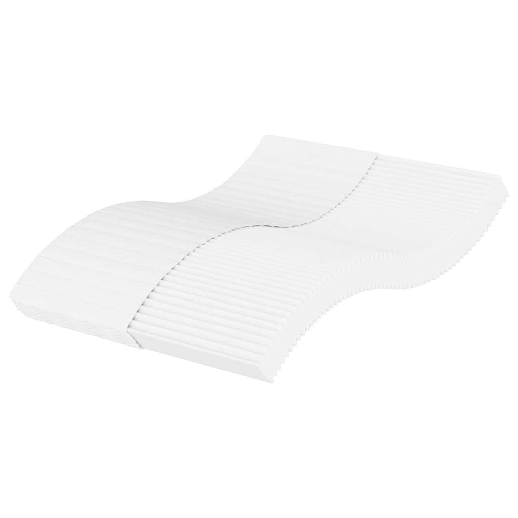 Boxspringmatratze Schaumstoffmatratze Weiß 120x210 cm Härtegrad H2 H3, vidaXL, 17 cm hoch