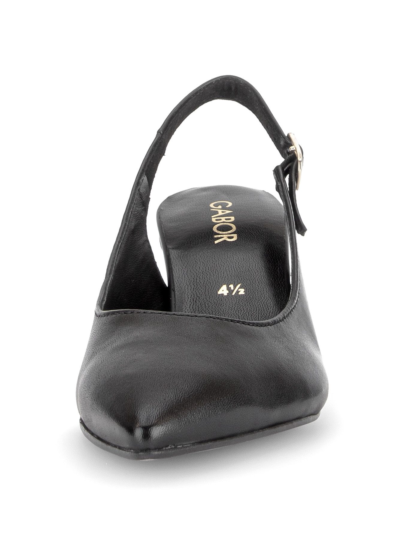 Gabor Slingpumps, Trichterabsatz, Businessschuh, Abendschuh in spitzer Form, G-Weite