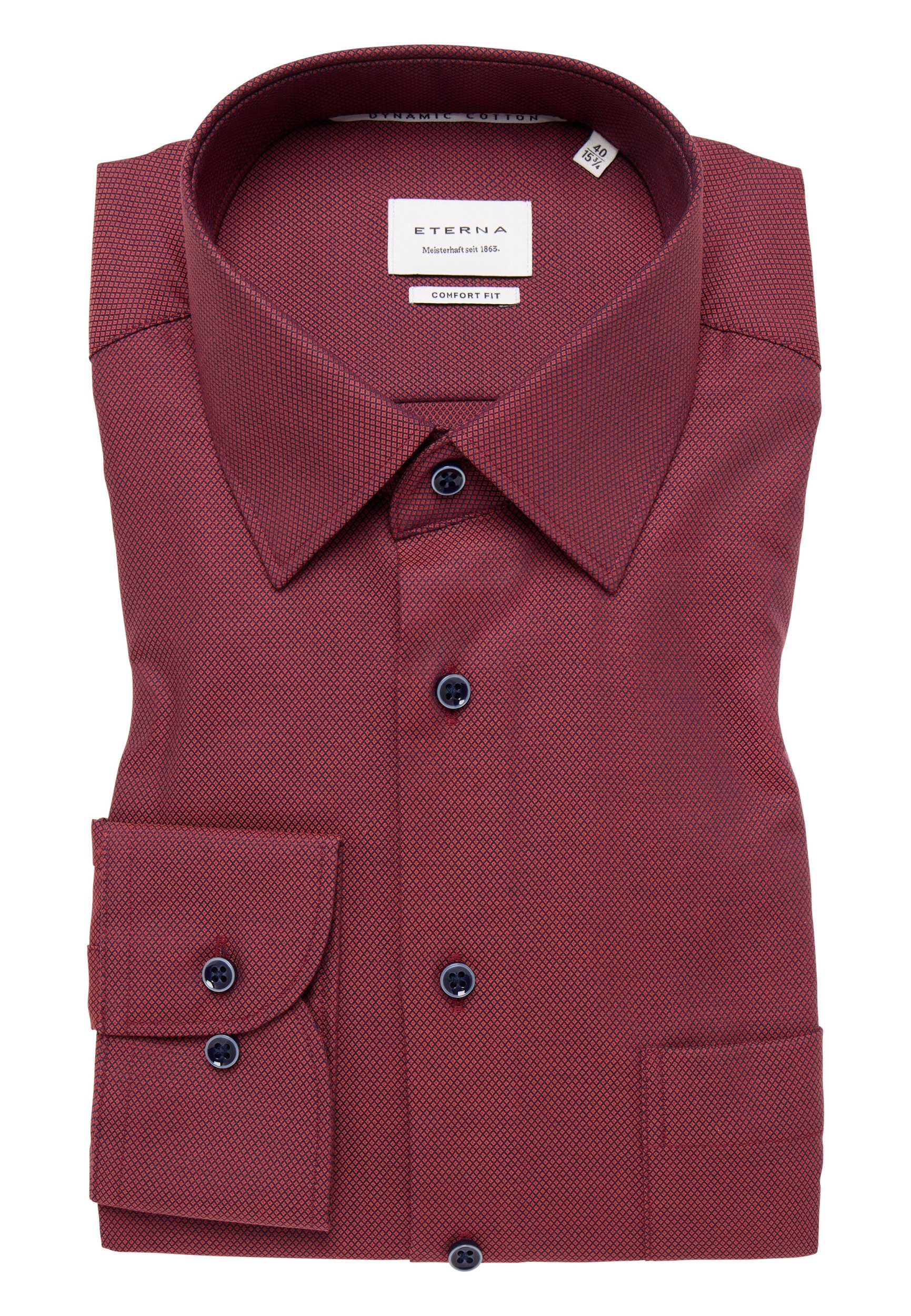 Eterna Businesshemd Hemd 2132 E181 dunkelrot günstig online kaufen