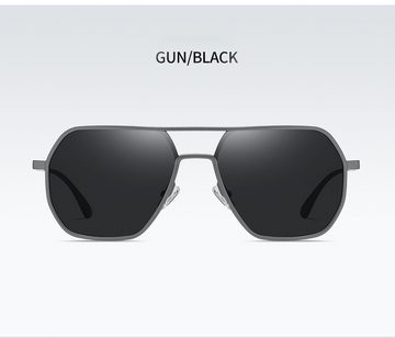 PACIEA Sonnenbrille Doppelbalkenrahmen UV Schutz Fahrer Blendfrei (8692-St)