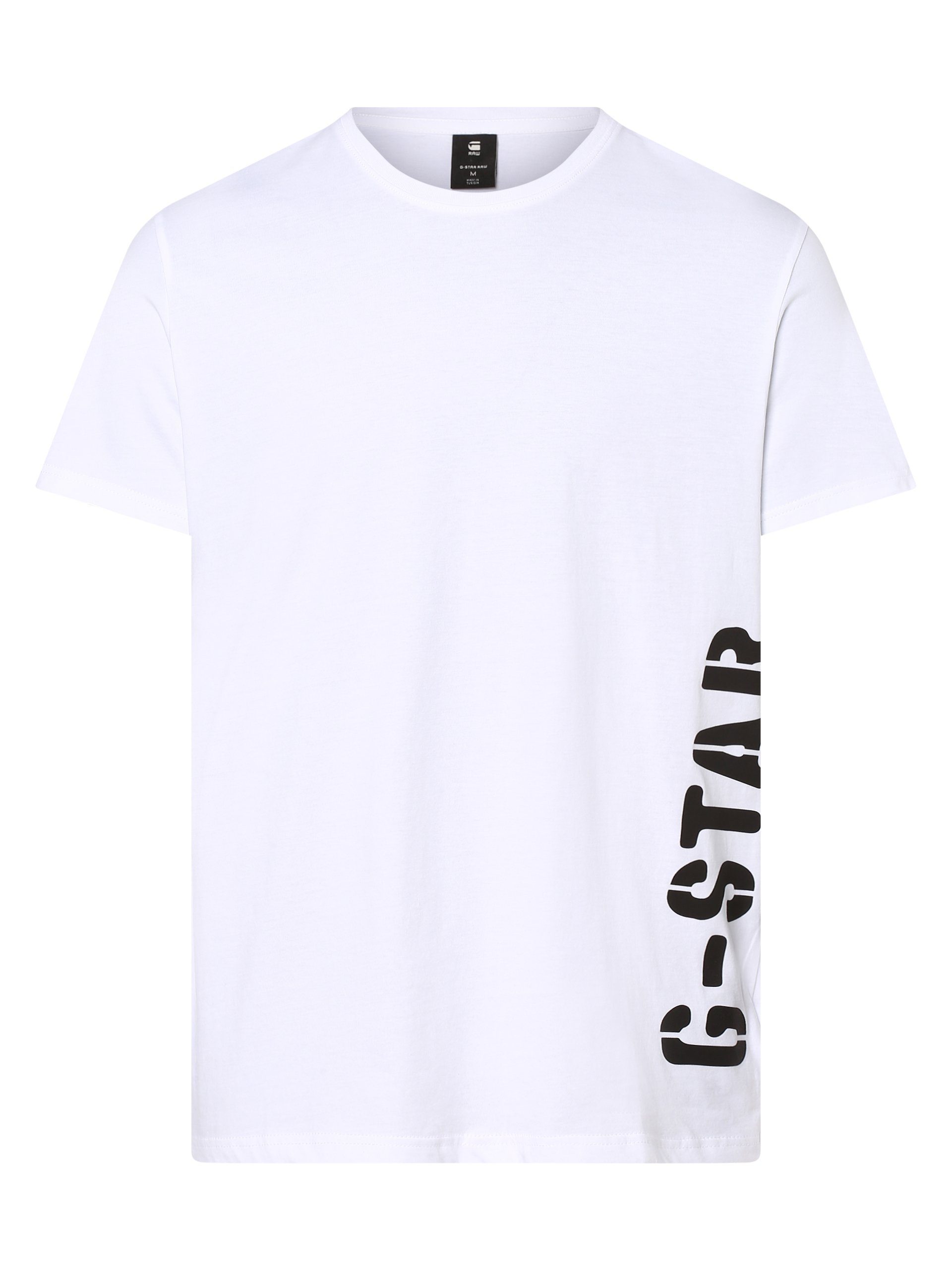 G-Star RAW T-Shirt Side Stencil White