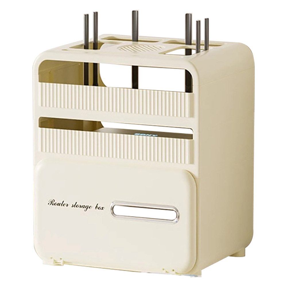 POPOLIC Aufbewahrungsbox 3-stufiger Router-Organizer mit Handyhalter-Schlit günstig online kaufen