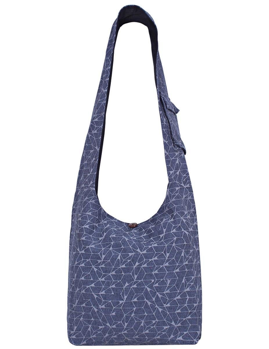 Vishes Shopper Umhängetasche Schultertasche Beuteltasche, Ethno, günstig online kaufen