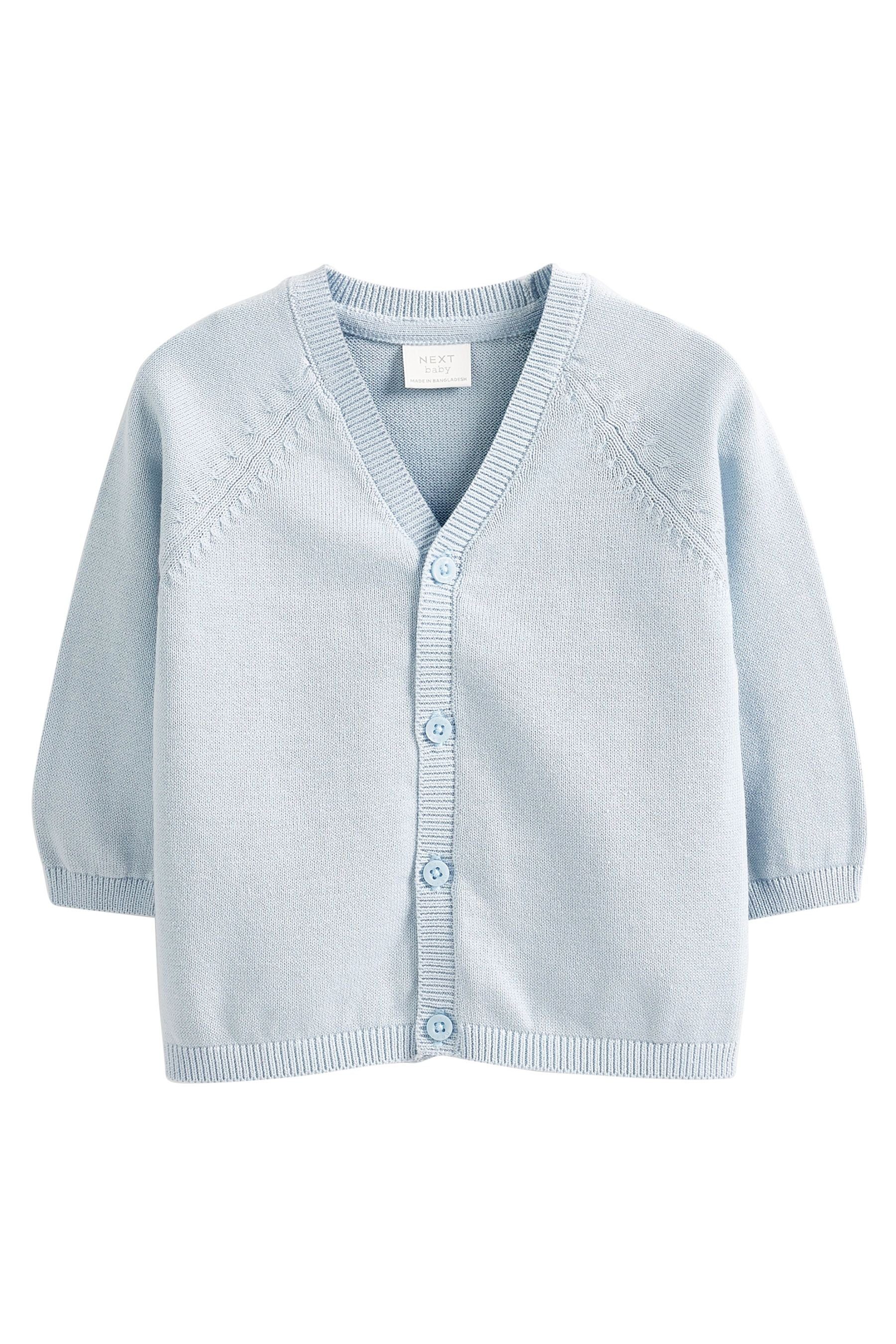 Next Strickjacke Baby-Strickjacke (1-tlg) Pale Blue