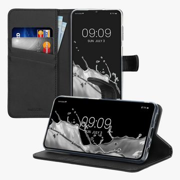 kwmobile Handyhülle Hülle für Samsung Galaxy A13 4G, Kunstleder Handyhülle mit Kartenfächern und Standfunktion