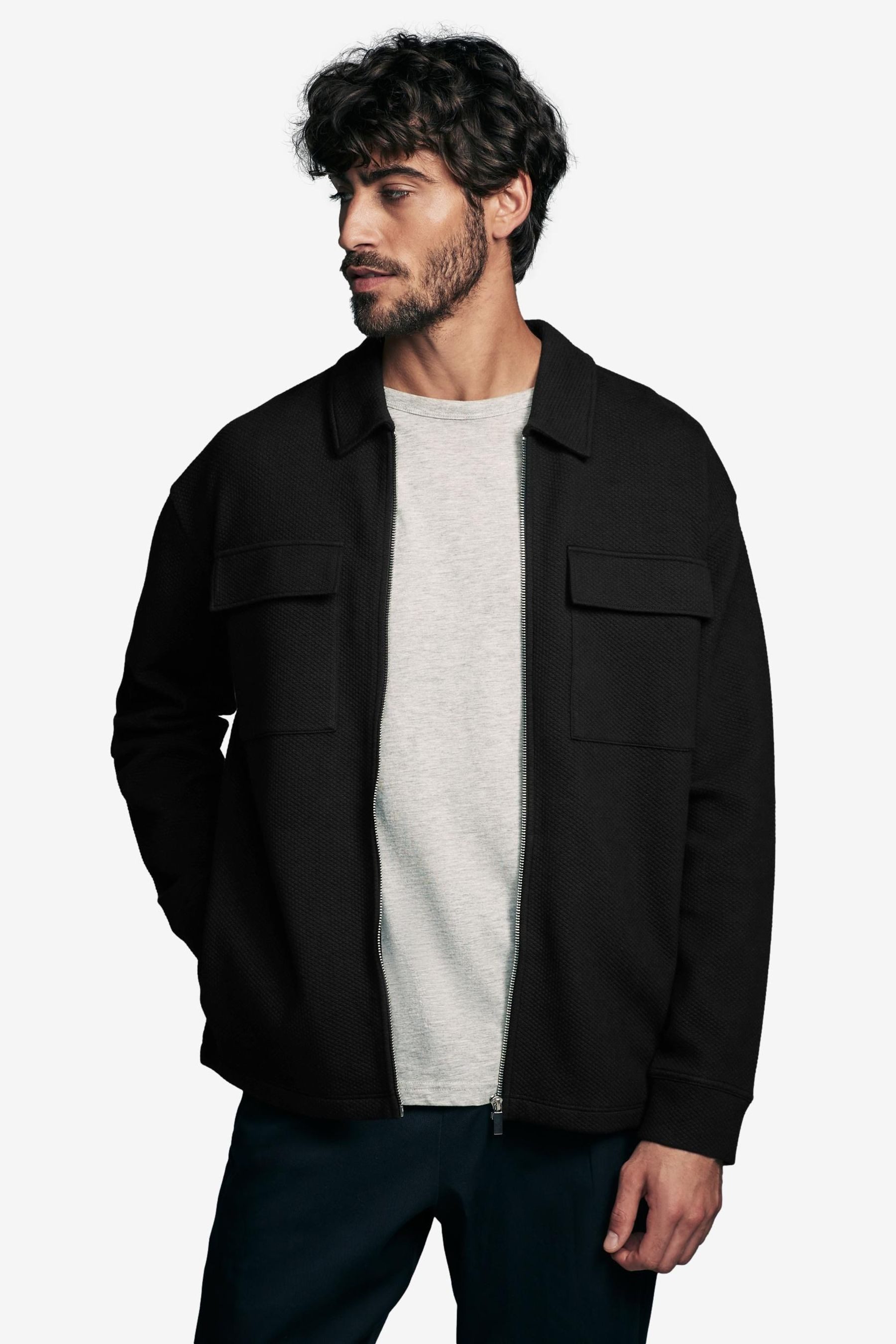 Next Hemdjacke Hemdjacke mit Druckknopfverschluss (1-St) günstig online kaufen
