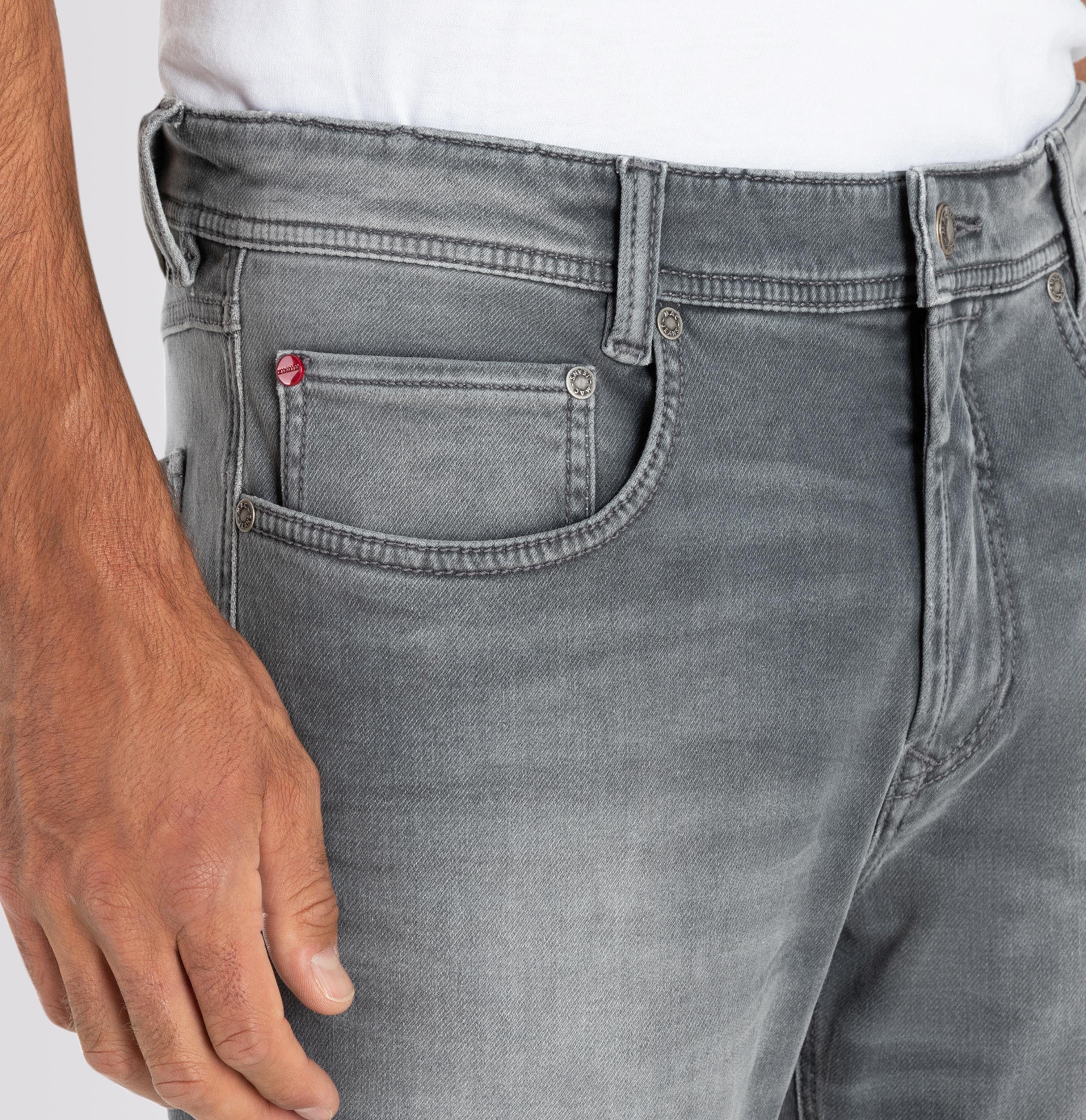 0994L All Season H858 Midgrey Authentic Sweat Jeans Wash Jog'n 5-Pocket-Jeans MAC Denim