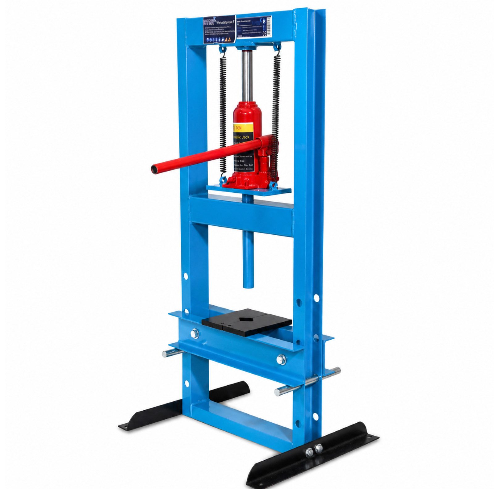 Bituxx Werkstattpresse 6T Blau, MS-18965