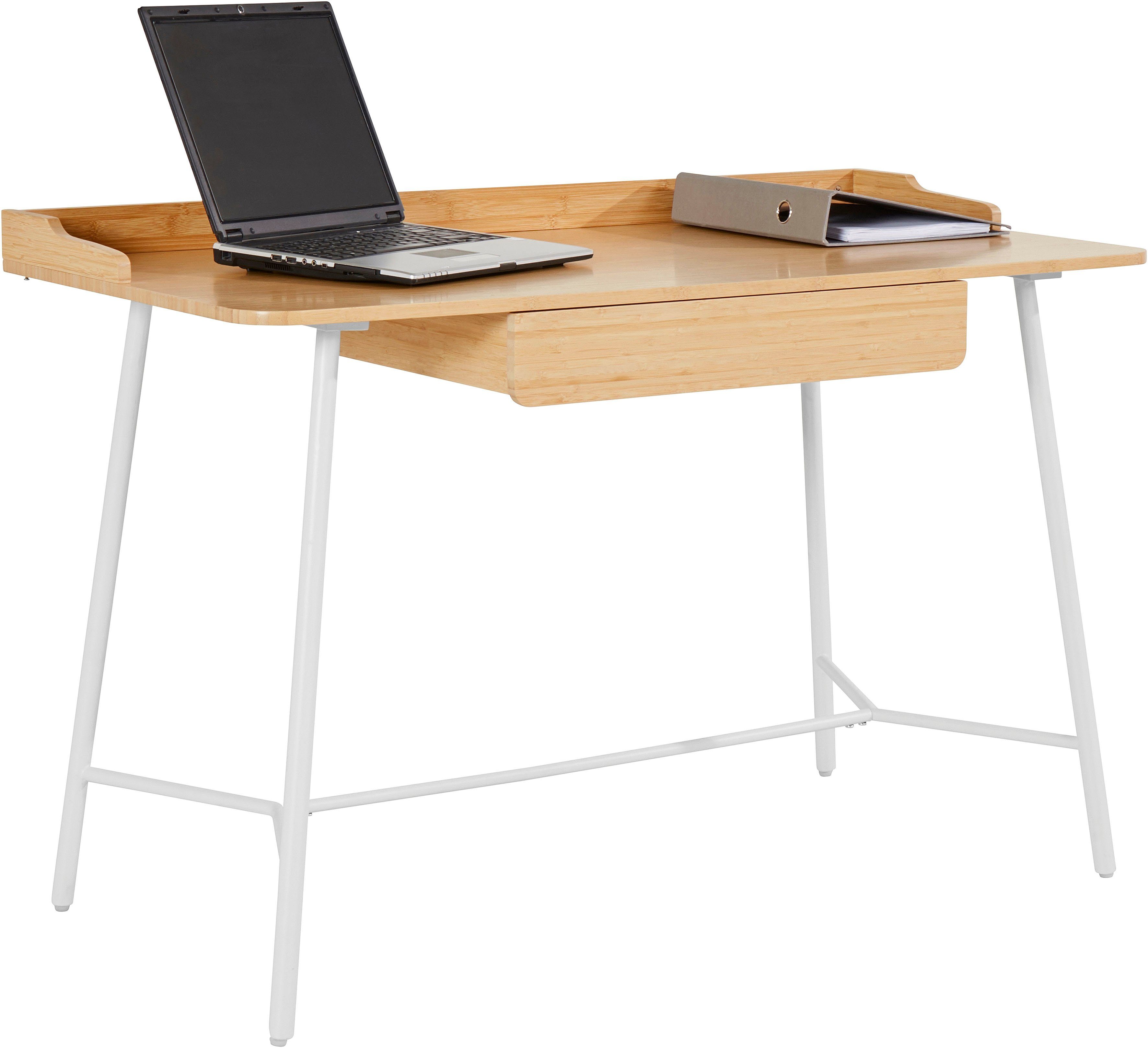 Schreibtisch Bambus nachhaltig by Tischplatte Home Sanja, Lena Gercke mit LeGer