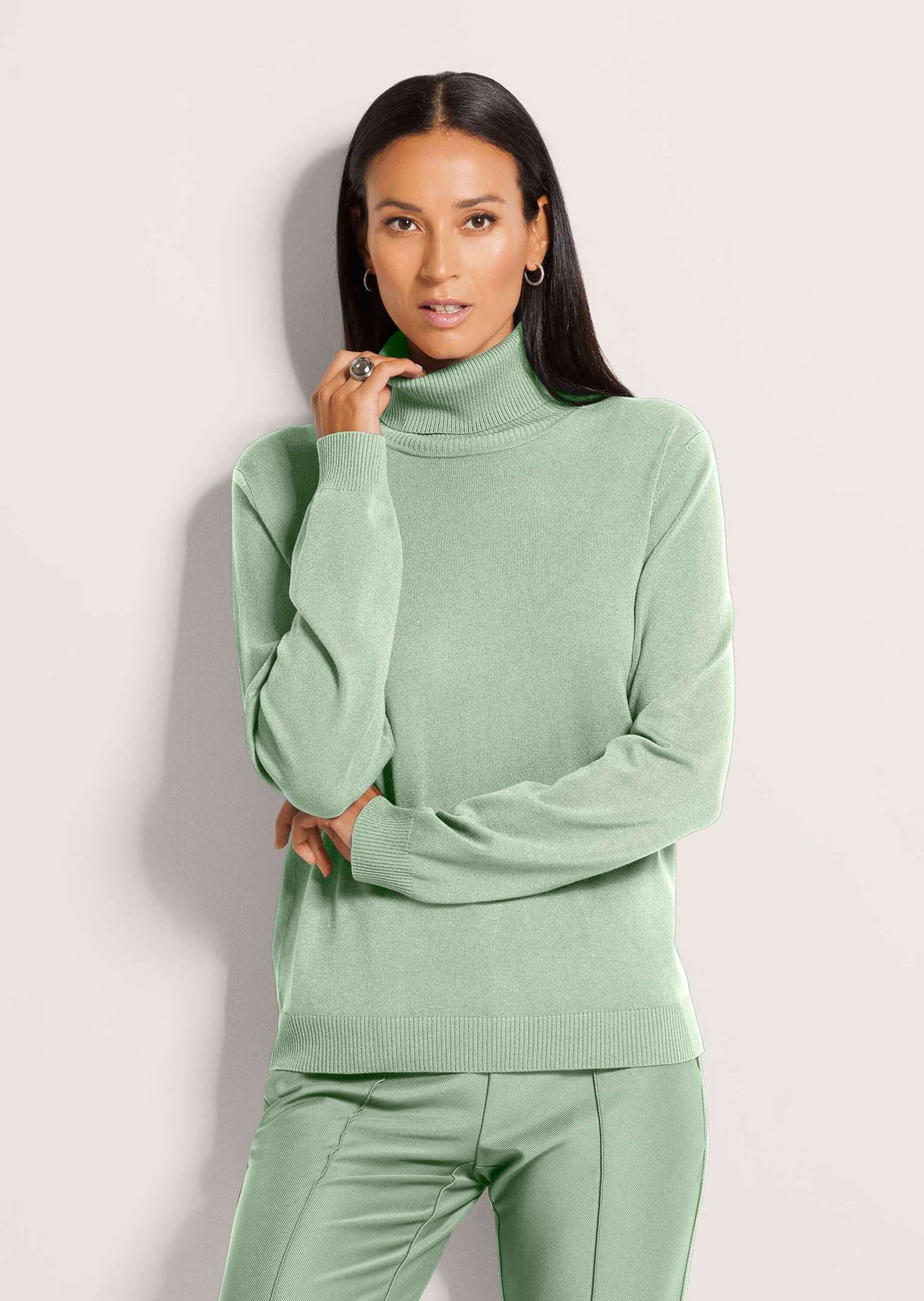 MADELEINE Strickpullover Schmaler Feinstrickpullover günstig online kaufen