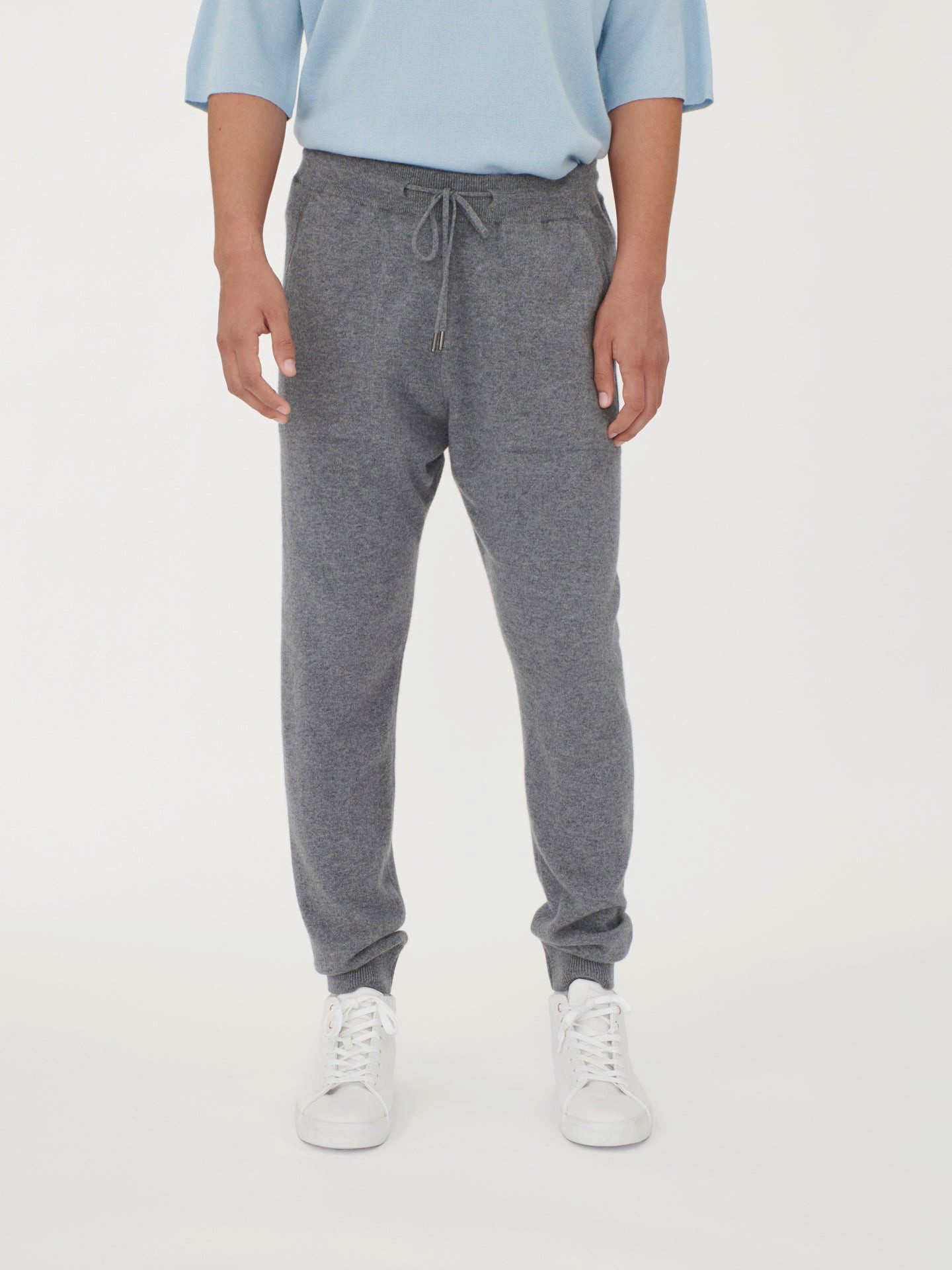 GOBI Cashmere Jogger Pants Lockere Jogginghose aus Kaschmir günstig online kaufen