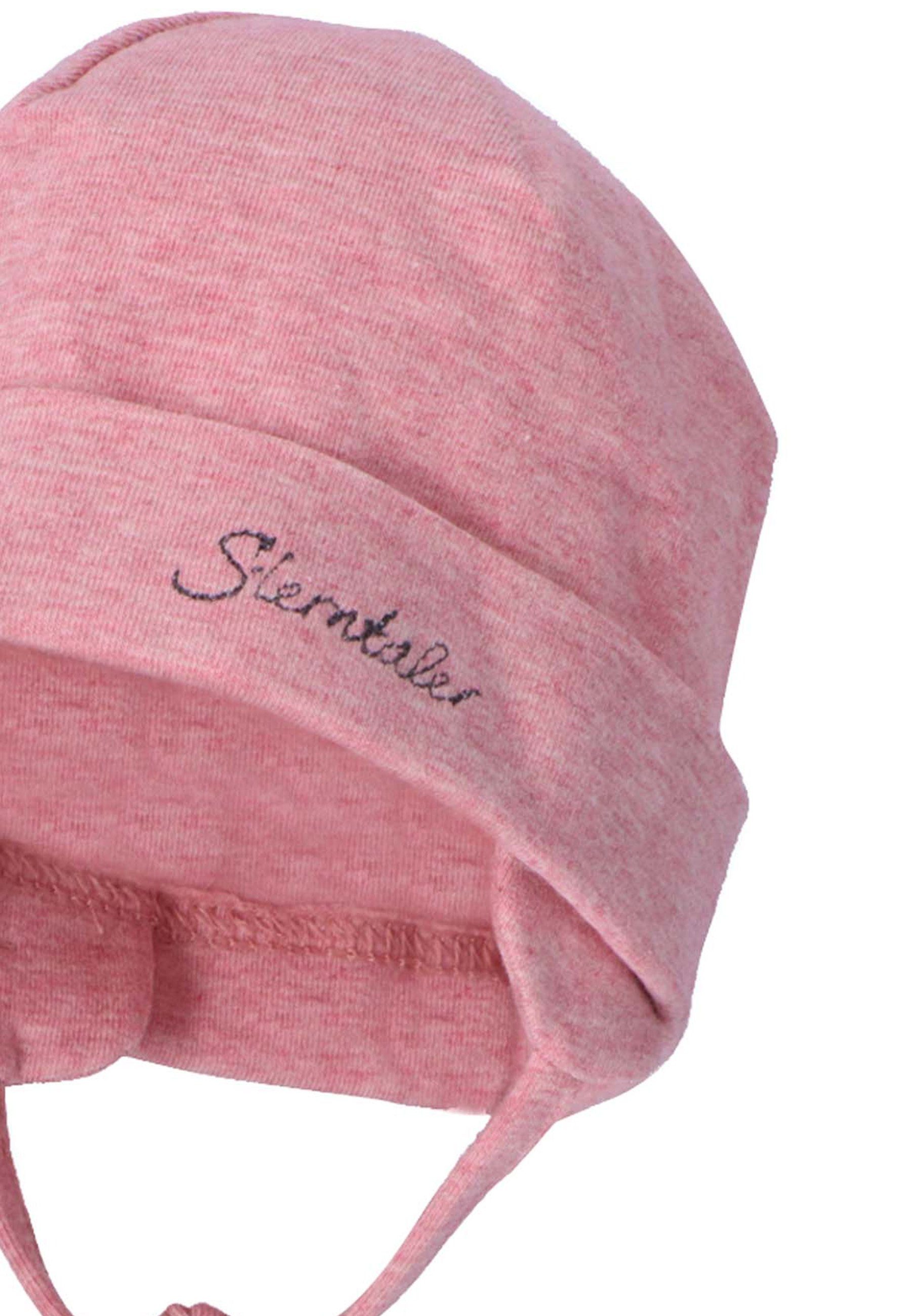 Sterntaler® Beanie OCS Beanie melange (1-St) Babymütze aus Singlejersey Beaniemütze unifarben